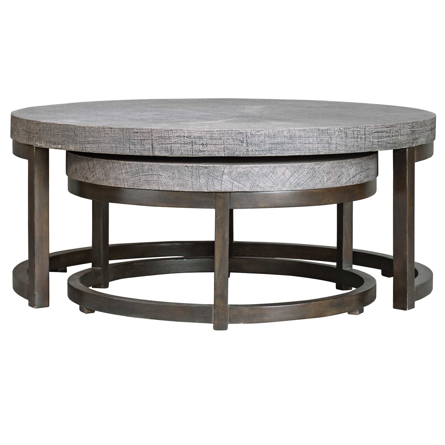Uttermost Aiyara Gray Nesting Tables Set/2