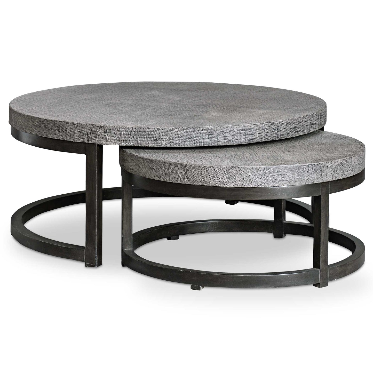 Uttermost Aiyara Gray Nesting Tables Set/2