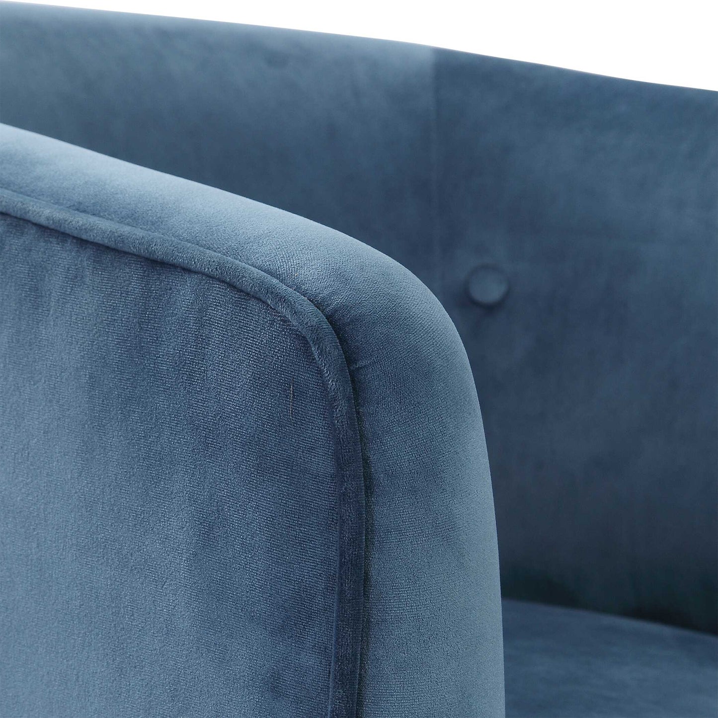 Uttermost Mallorie Blue Swivel Chair