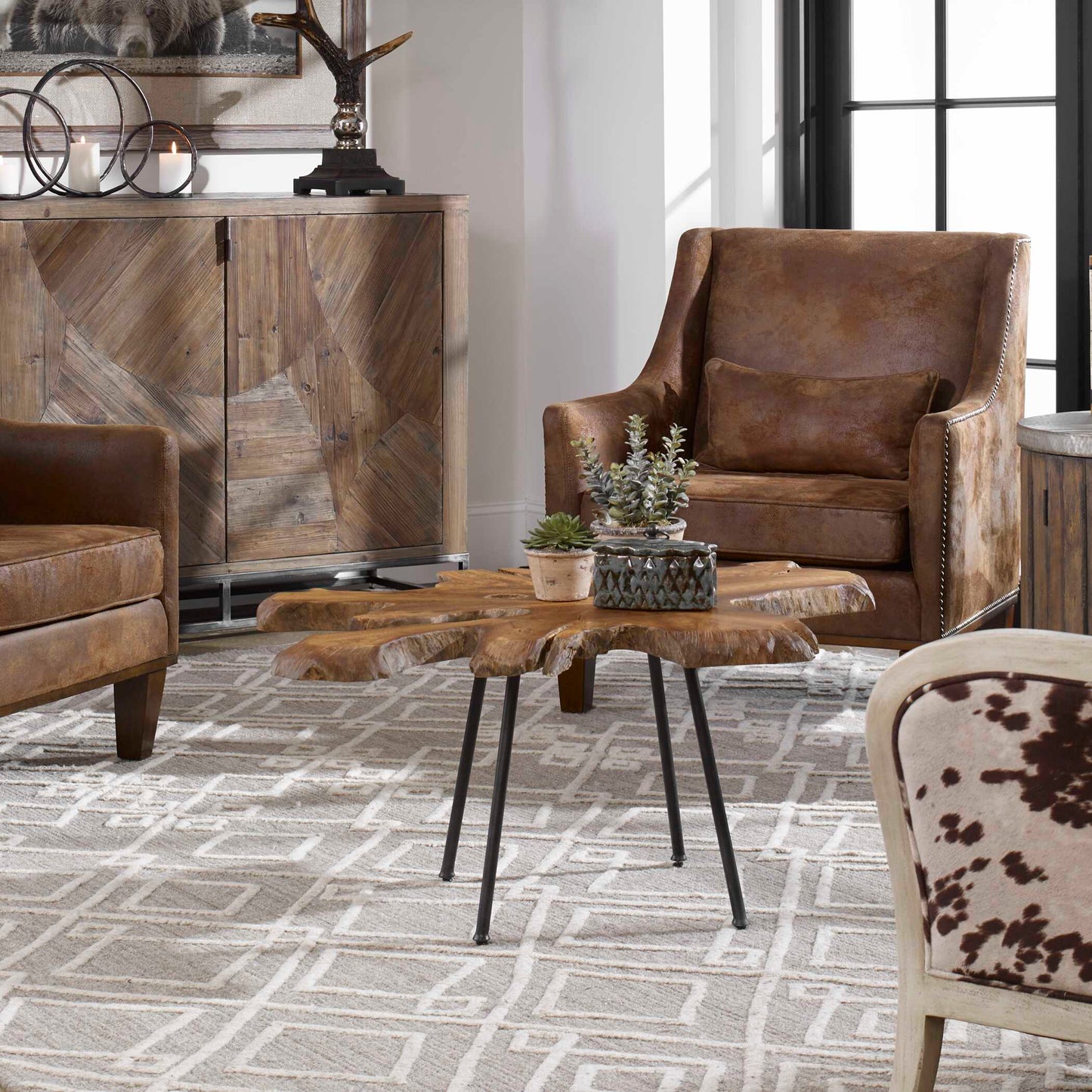 Uttermost Kravitz Accent Table