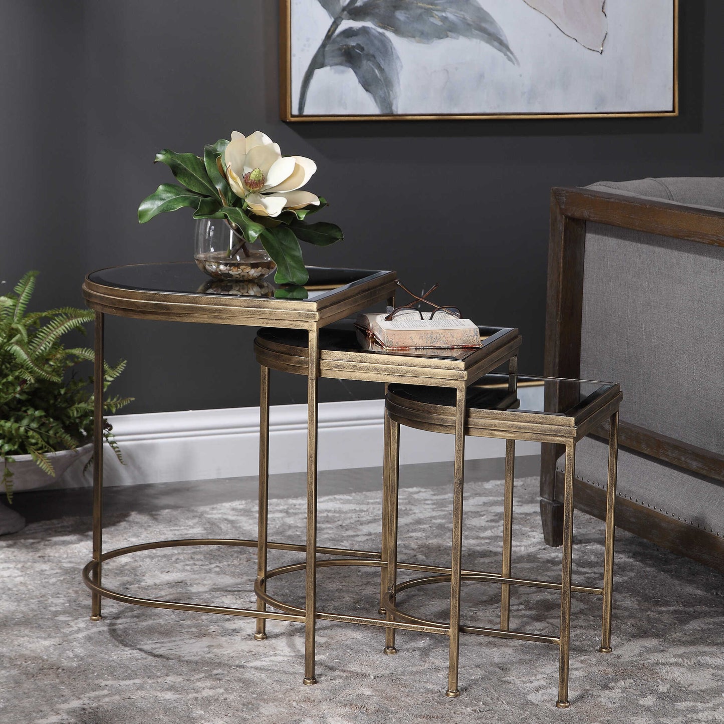 Uttermost India Nesting Tables Set/3
