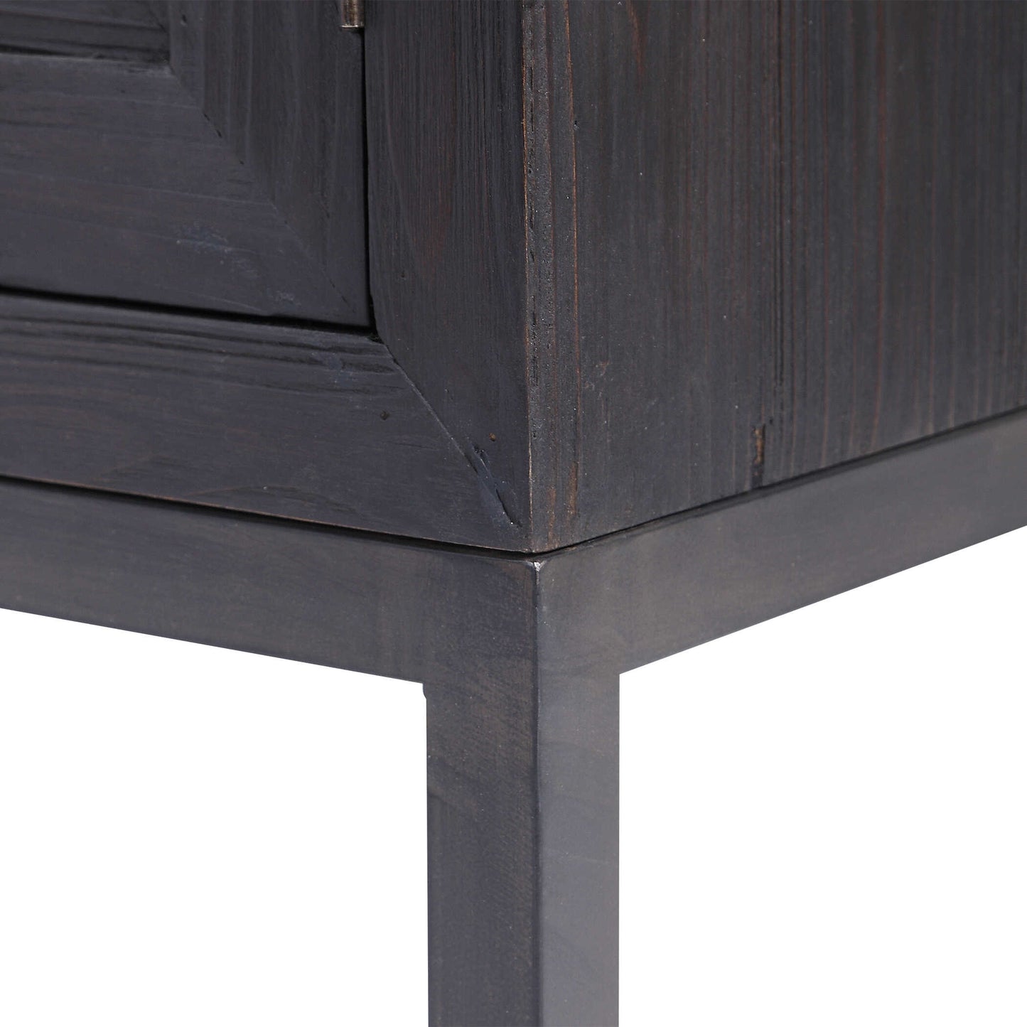 Uttermost Aiken Dark Walnut 2 Door Cabinet