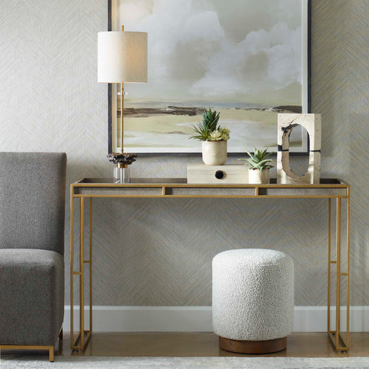 Uttermost Cardew Modern Console Table