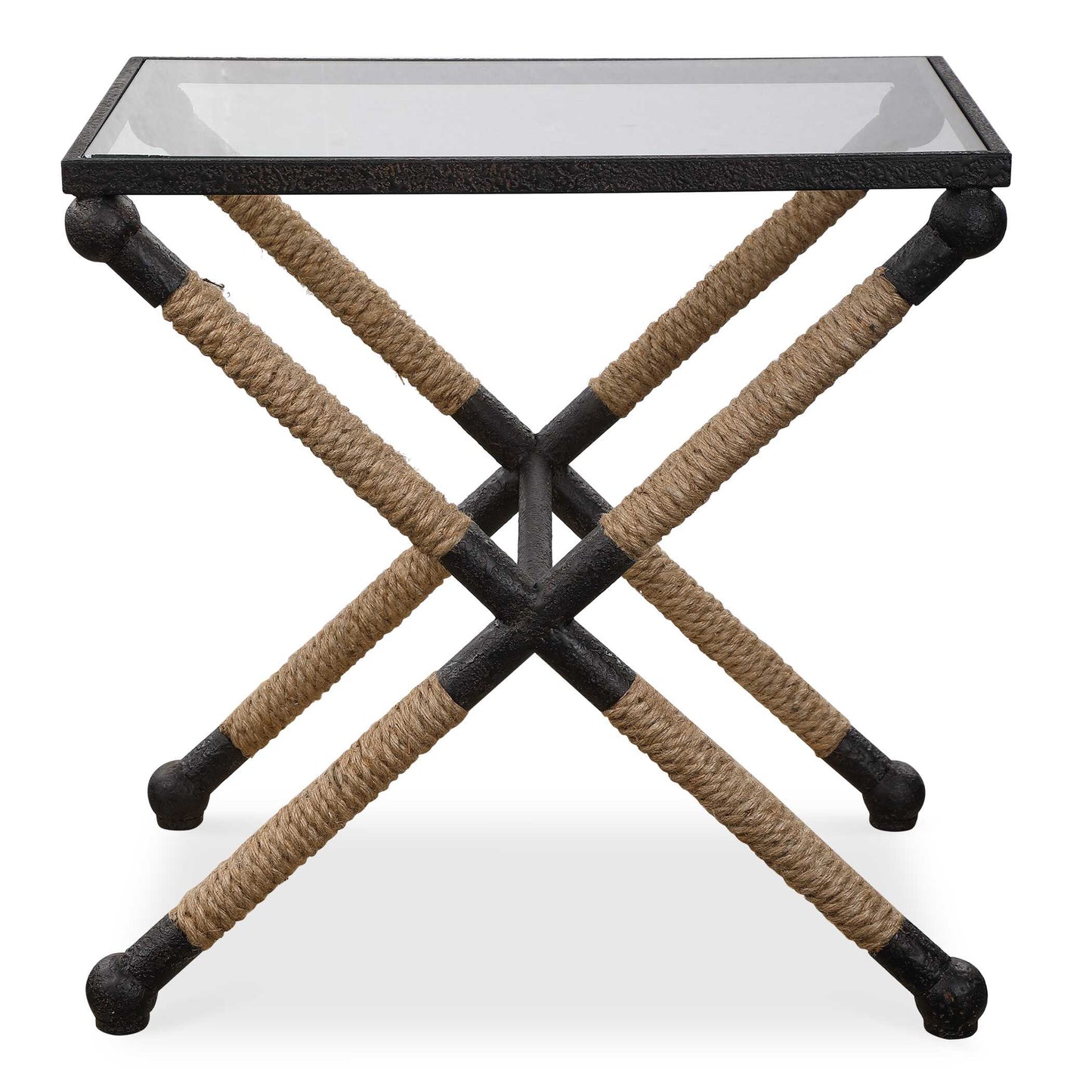 Uttermost Braddock Coastal Accent Table