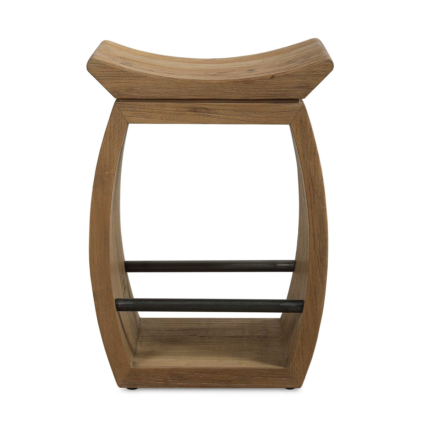 Uttermost Connor Modern Wood Counter Stool