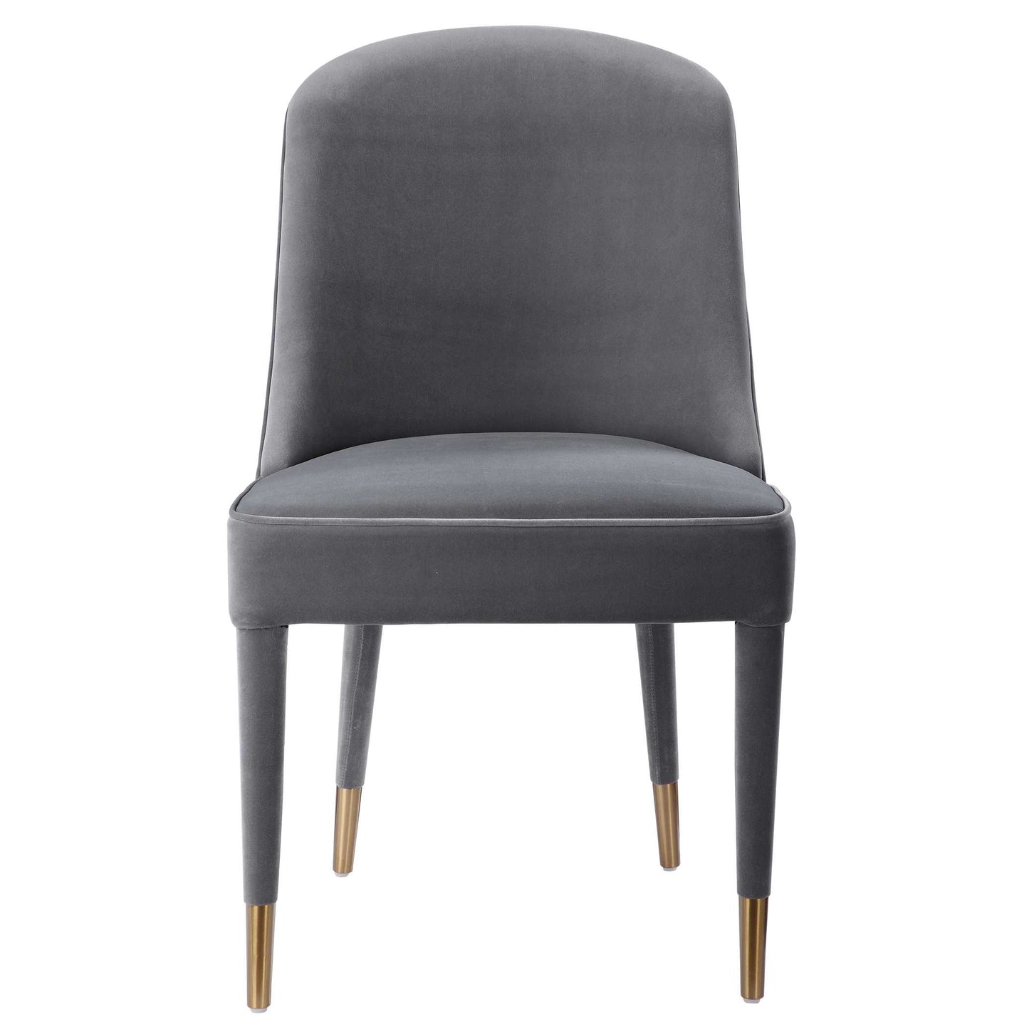 Uttermost Brie Armless Chair Gray Set Of 2