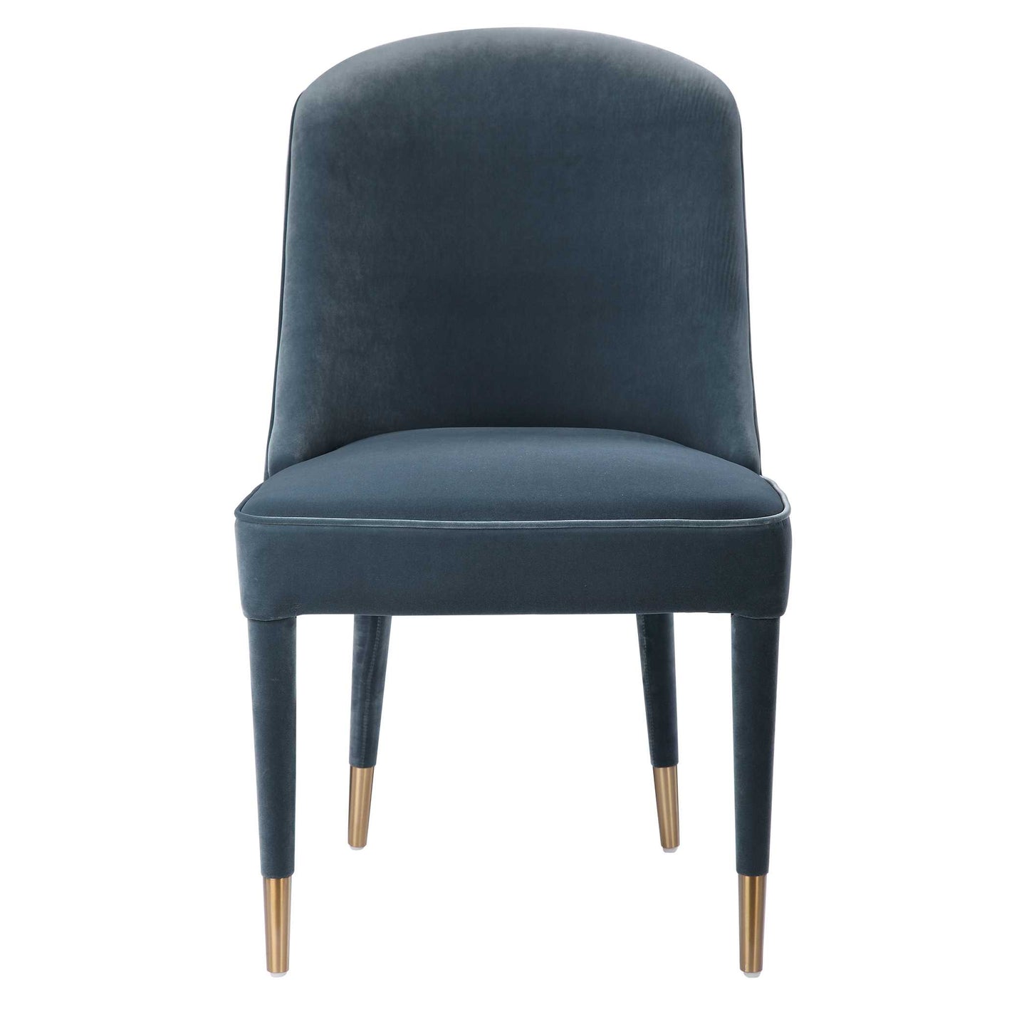 Uttermost Brie Armless Chair Blue Set Of 2