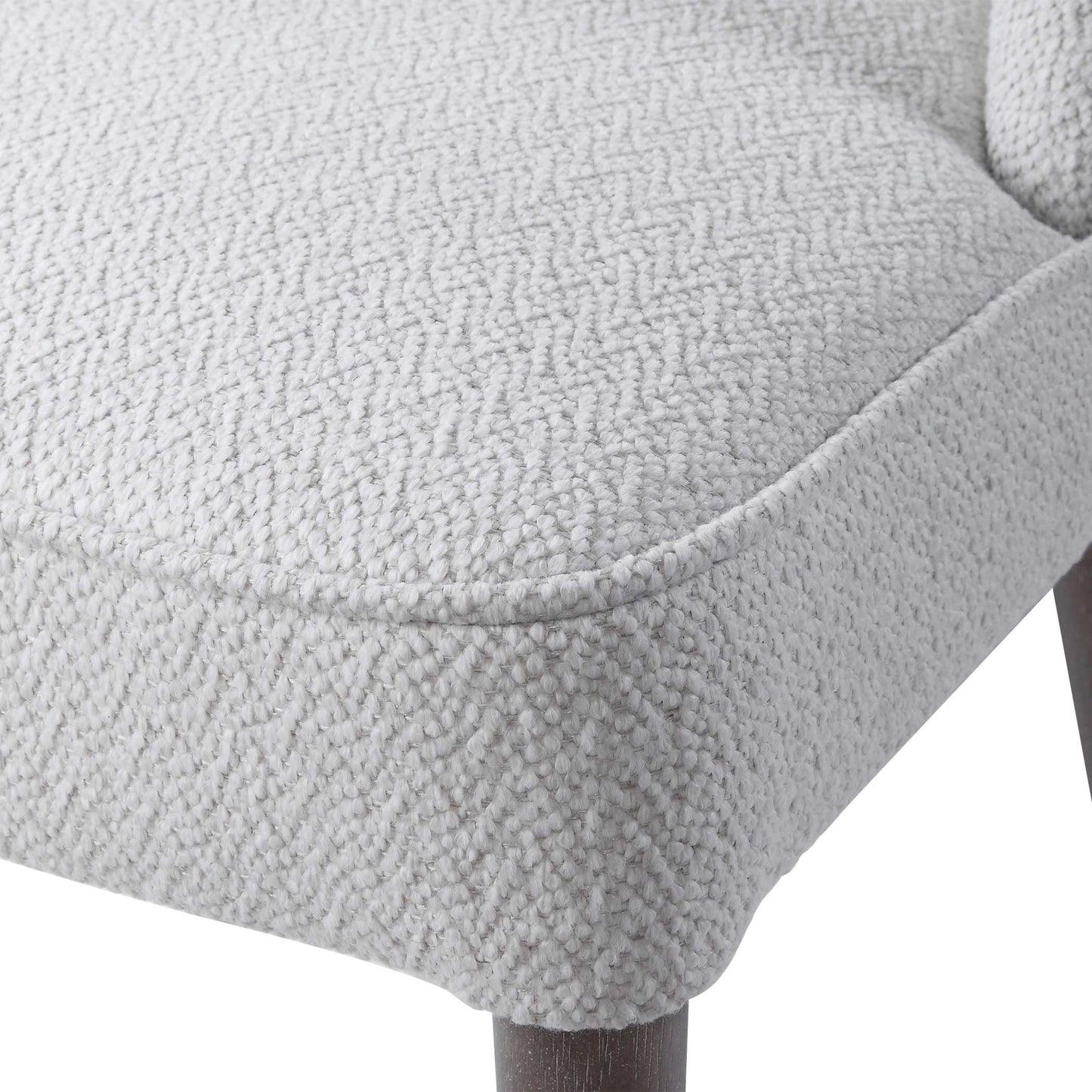 Uttermost Brie Armless Chair White Set Of 2