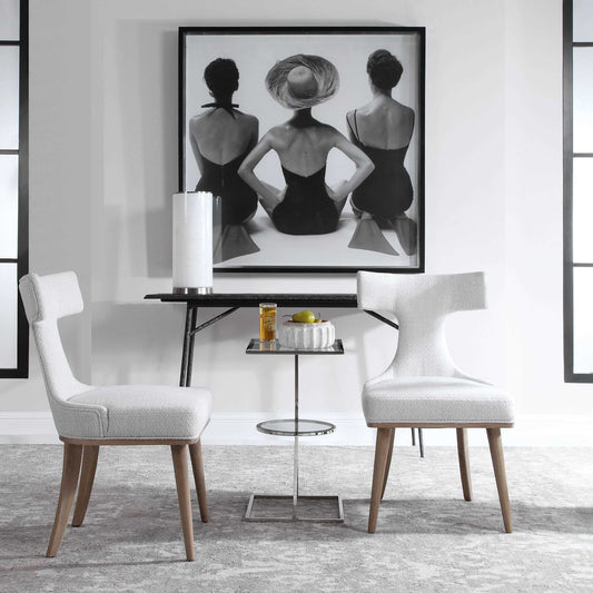 Uttermost Klismos Accent Chair Set Of 2