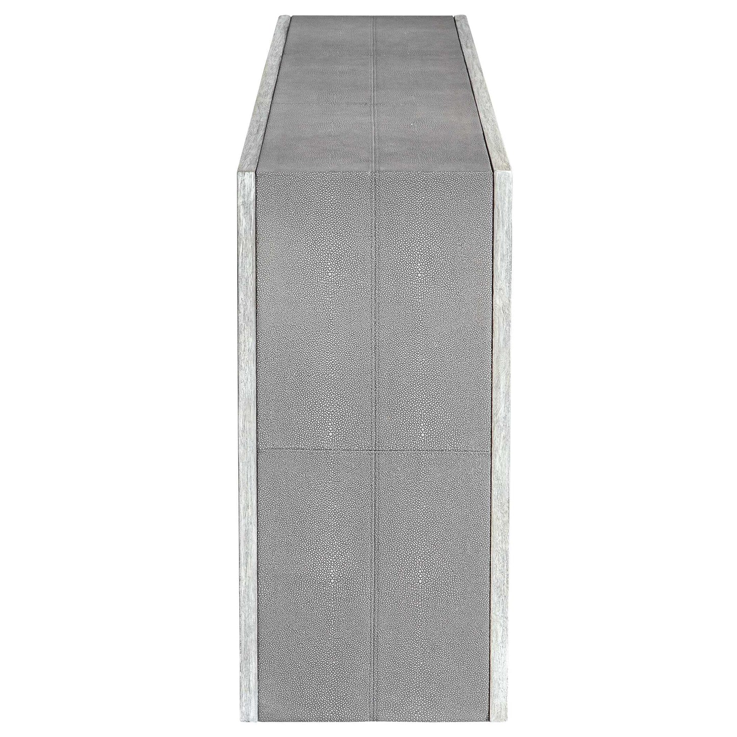Uttermost Aerina Aged Gray Console Table