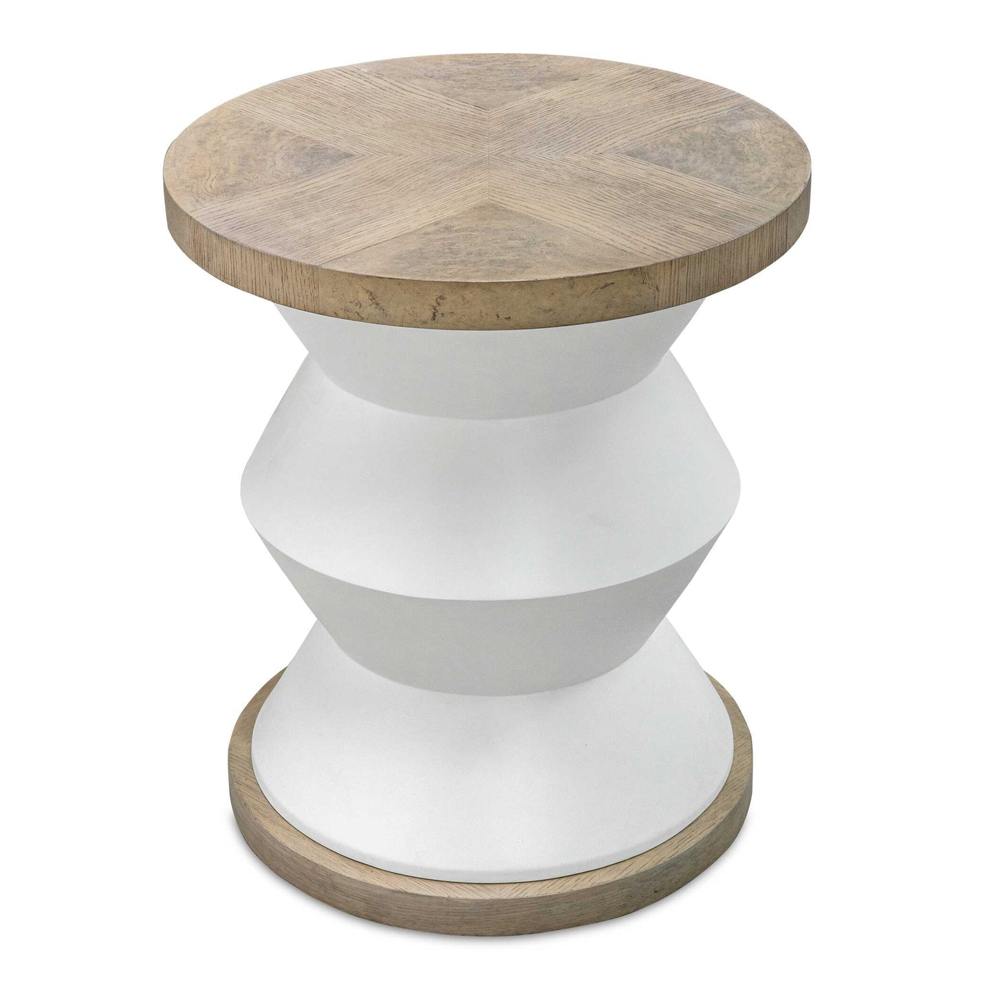 Uttermost Spool Geometric Side Table