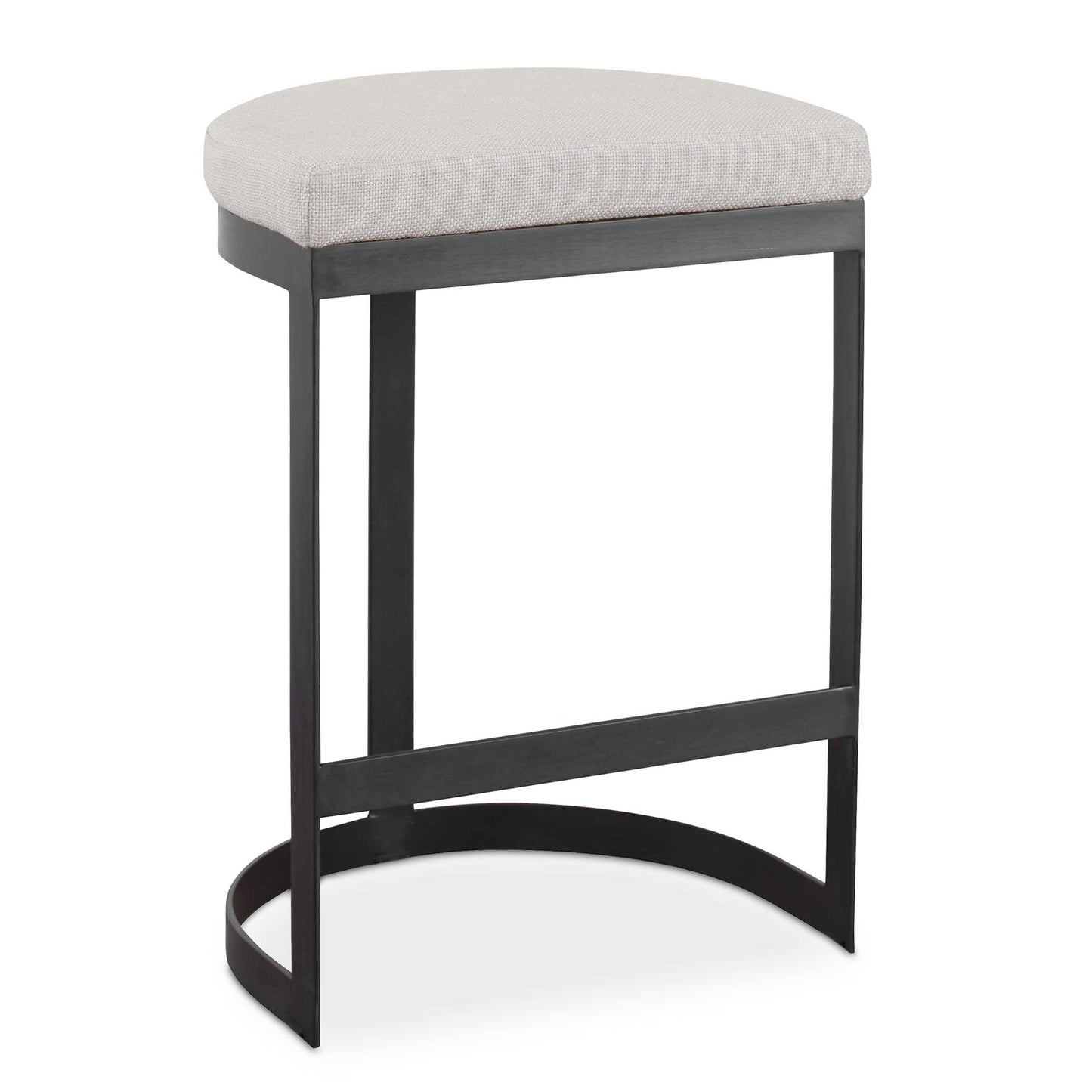 Uttermost Ivanna Black Iron Counter Stool