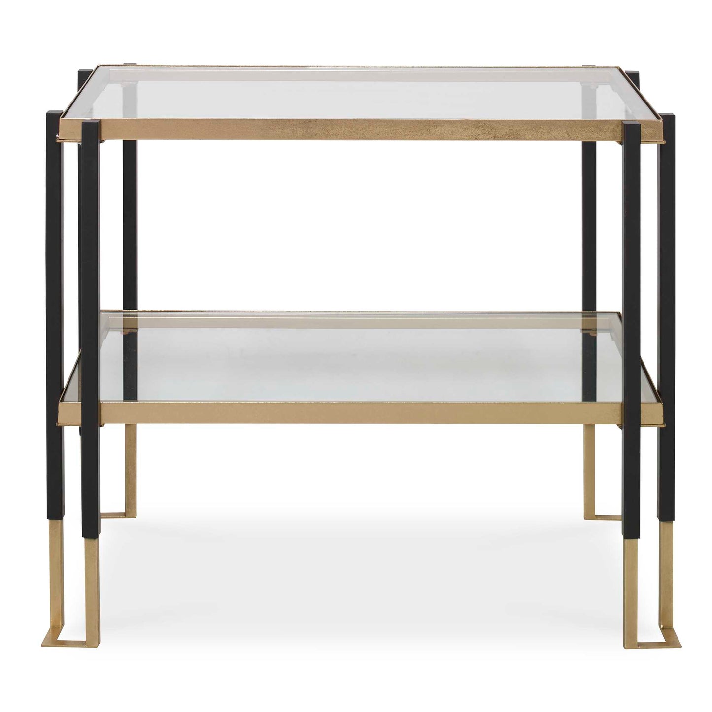 Uttermost Kentmore Glass Side Table