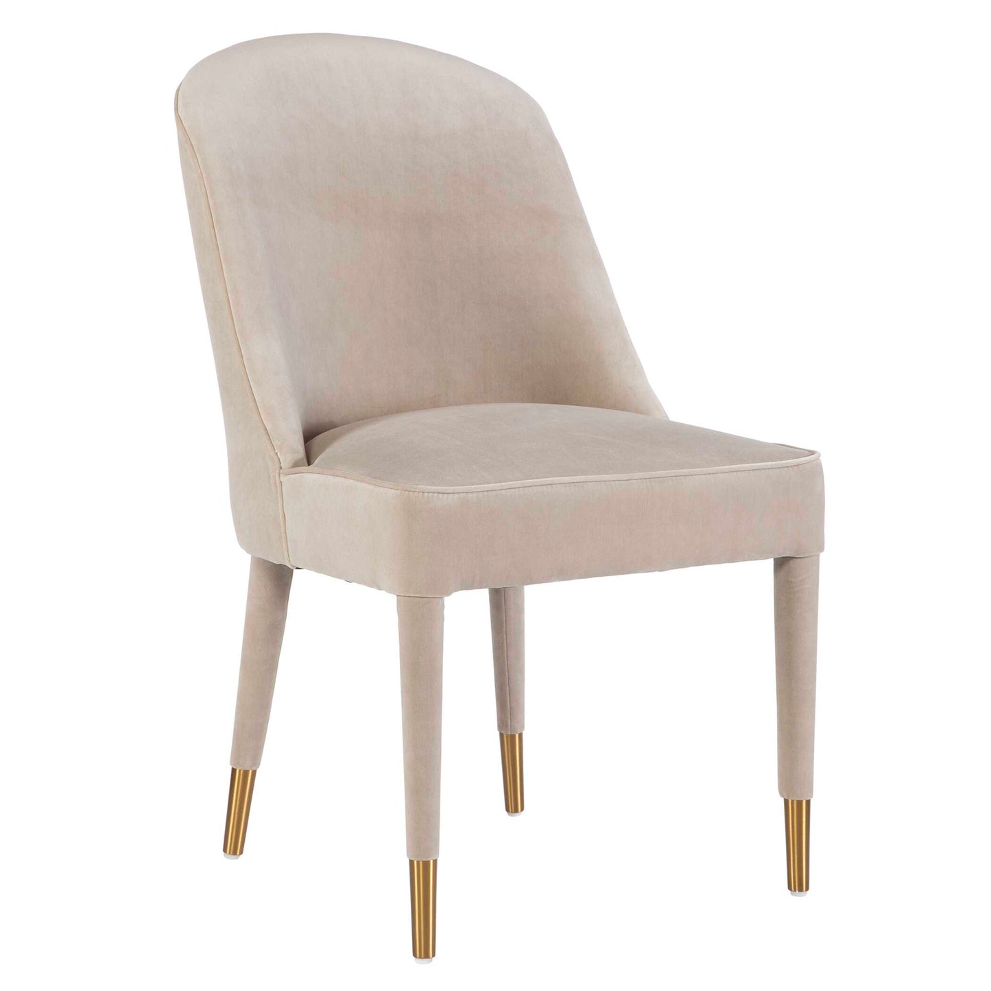 Uttermost Brie Armless Chair Champagne Set Of 2