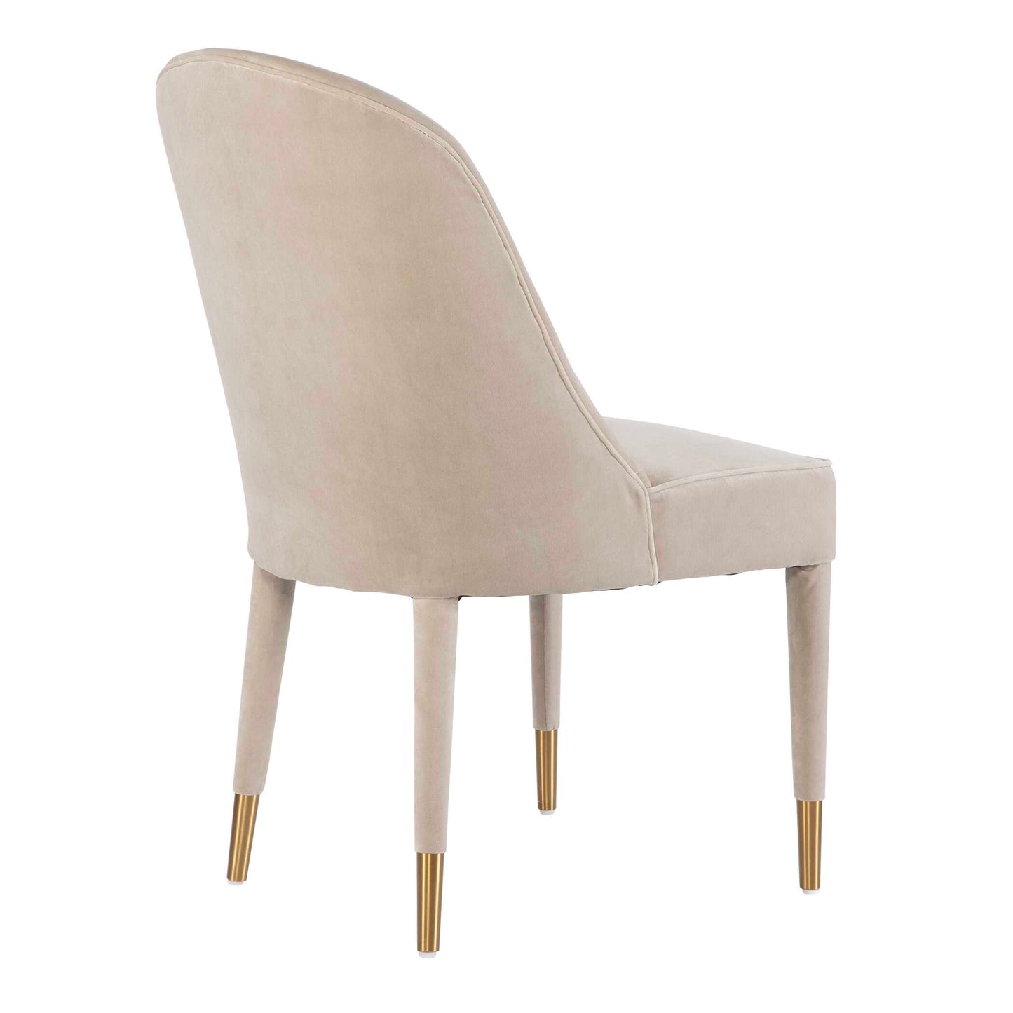 Uttermost Brie Armless Chair Champagne Set Of 2