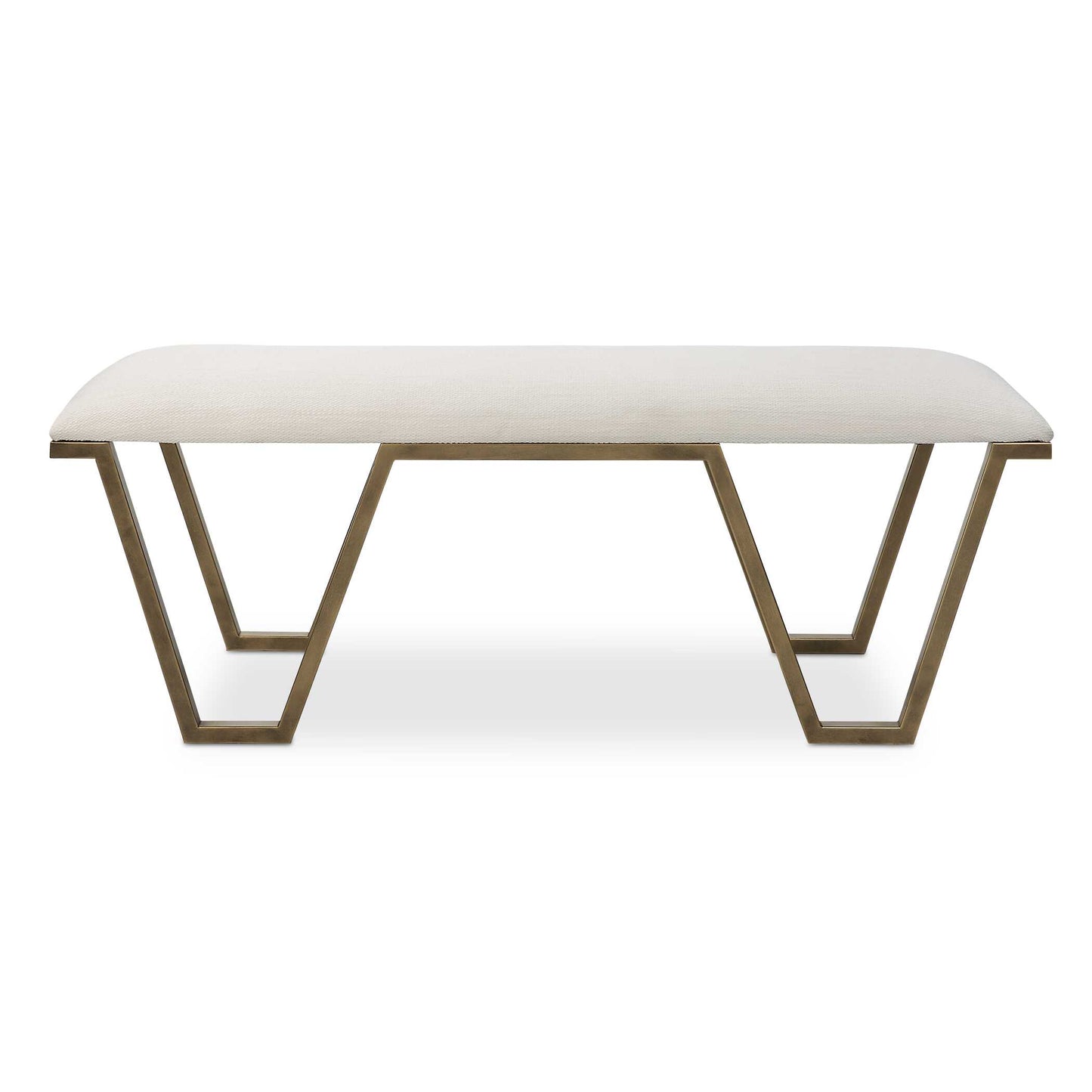 Uttermost Farrah Geometric Bench