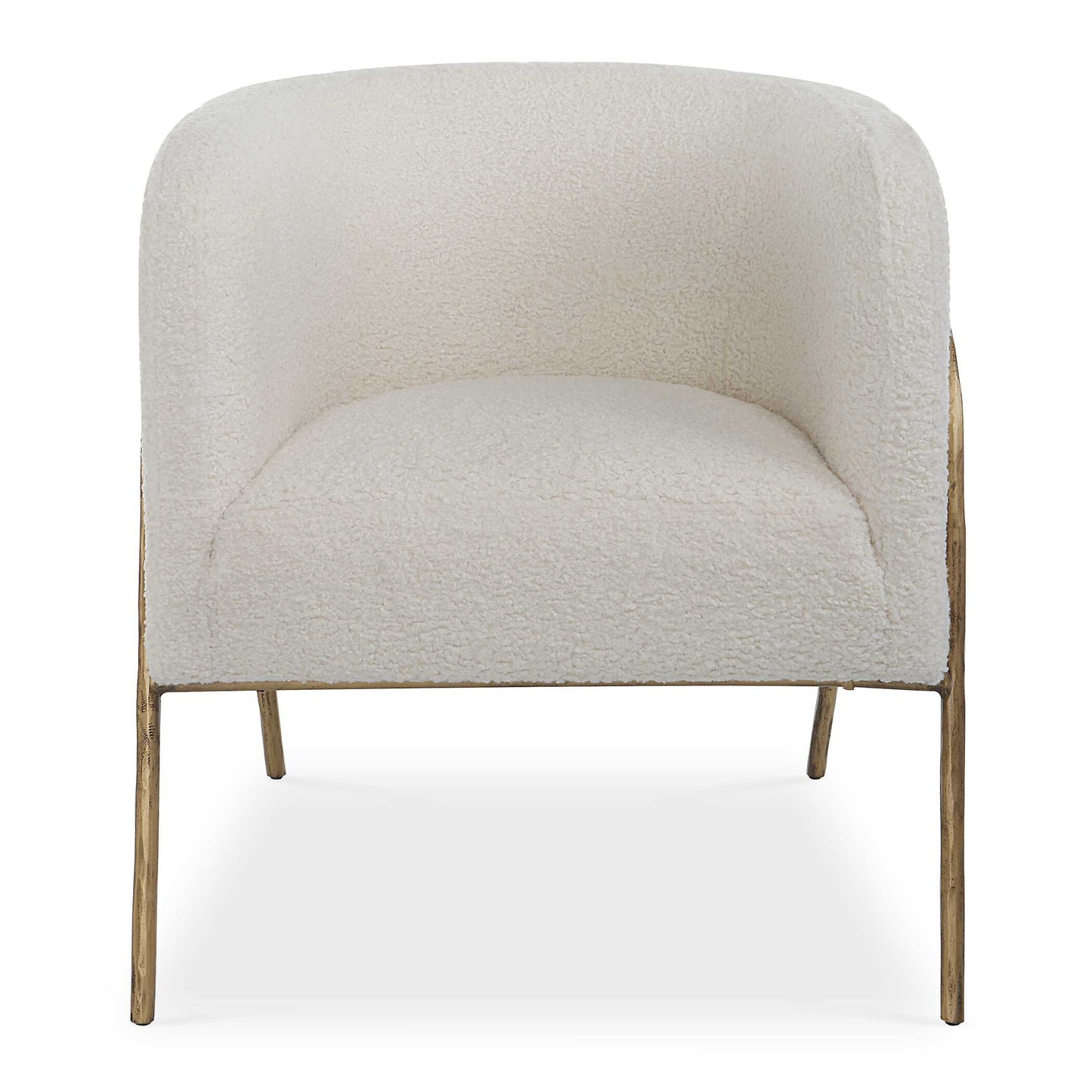 Uttermost Jacobsen Off White Shearling Accent Chair