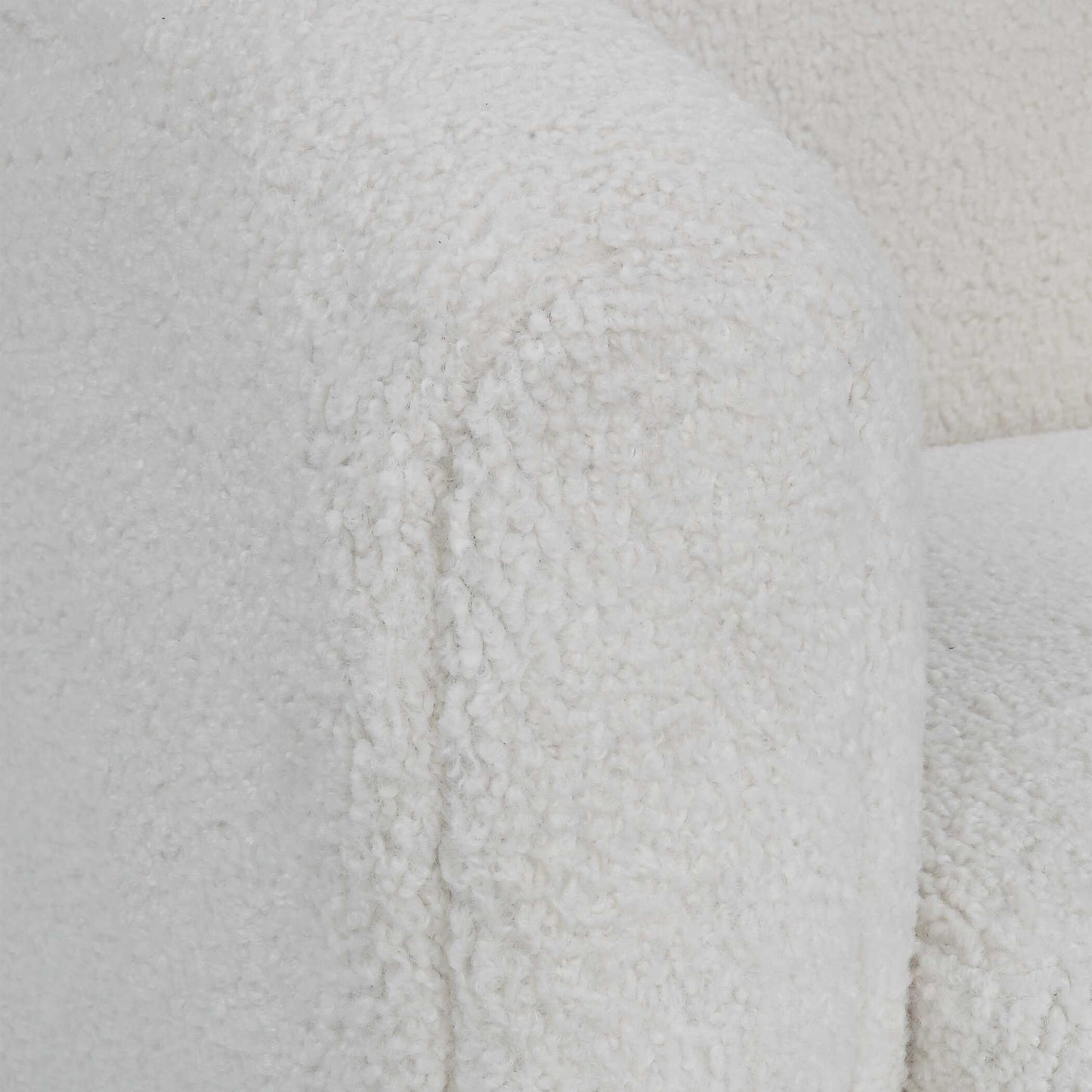 Uttermost Teddy White Shearling Accent Chair