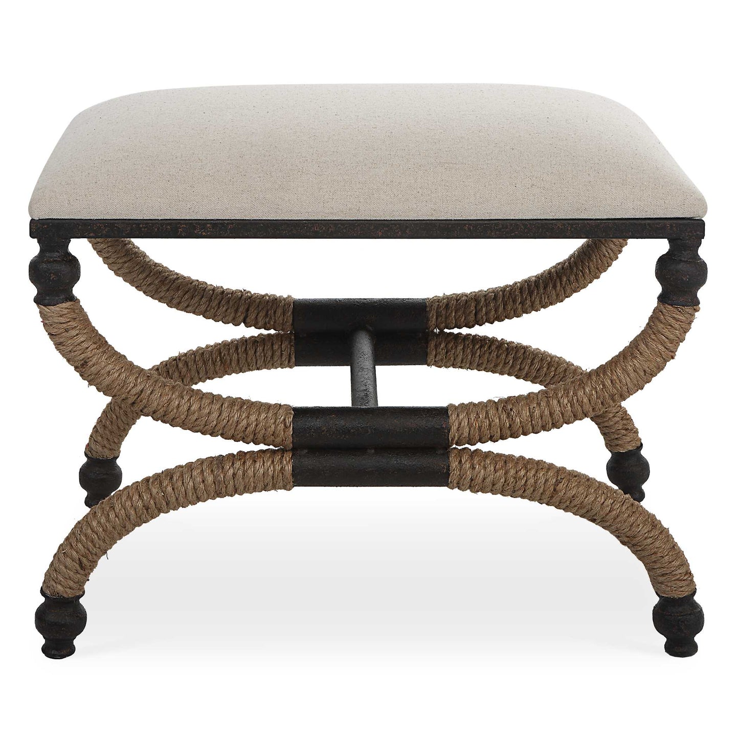 Uttermost Icaria Upholstered Small Bench