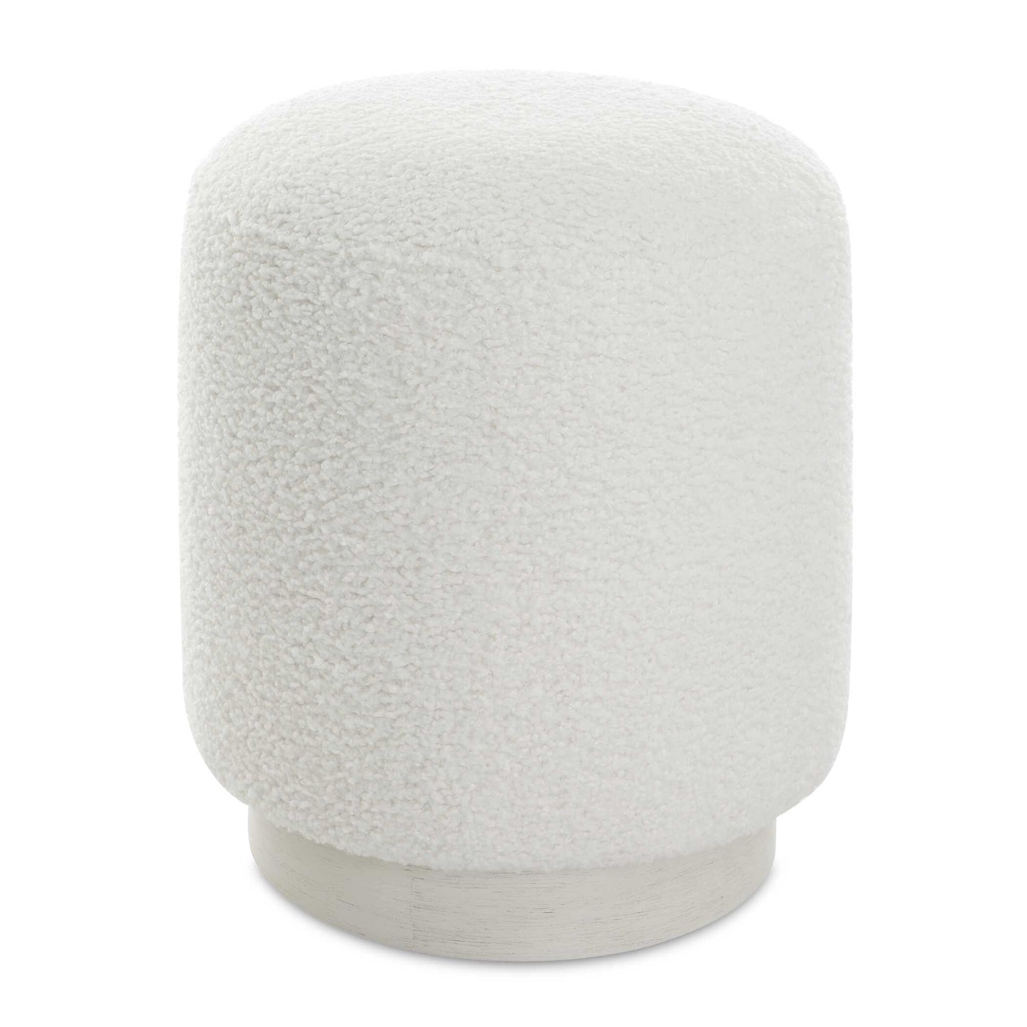 Uttermost Avila White Ottoman