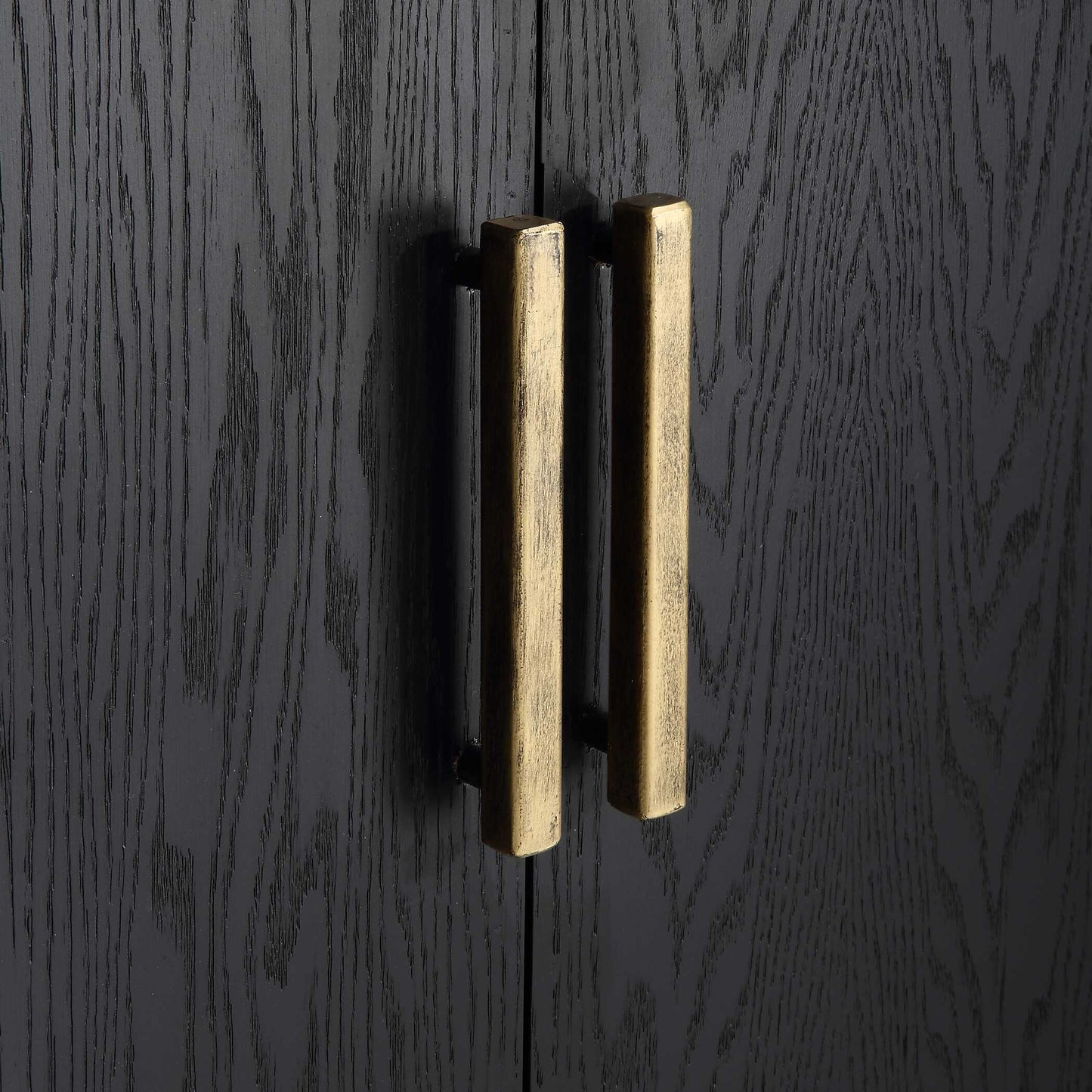Uttermost Front Range Dark Oak 2 Door Cabinet