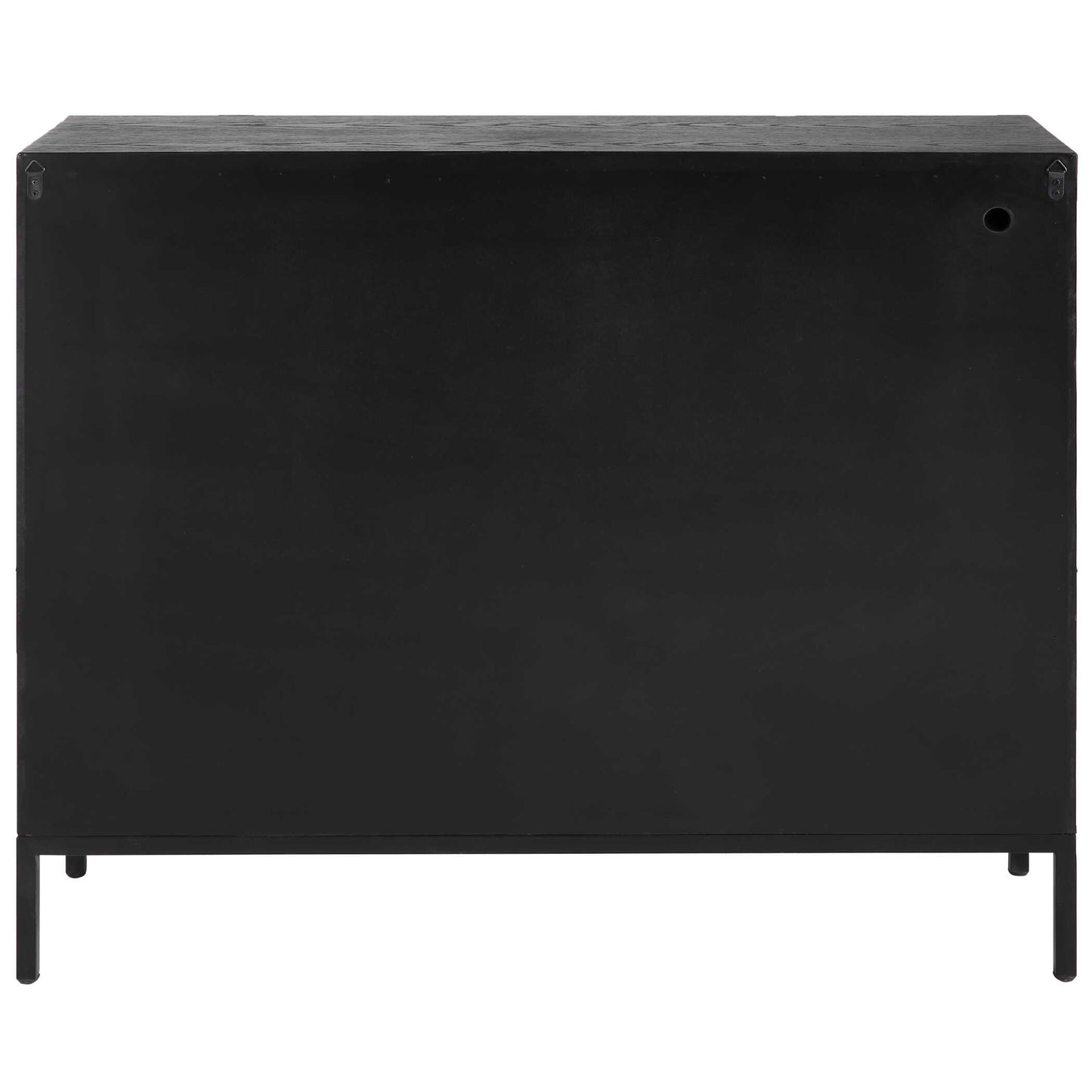 Uttermost Front Range Dark Oak 2 Door Cabinet