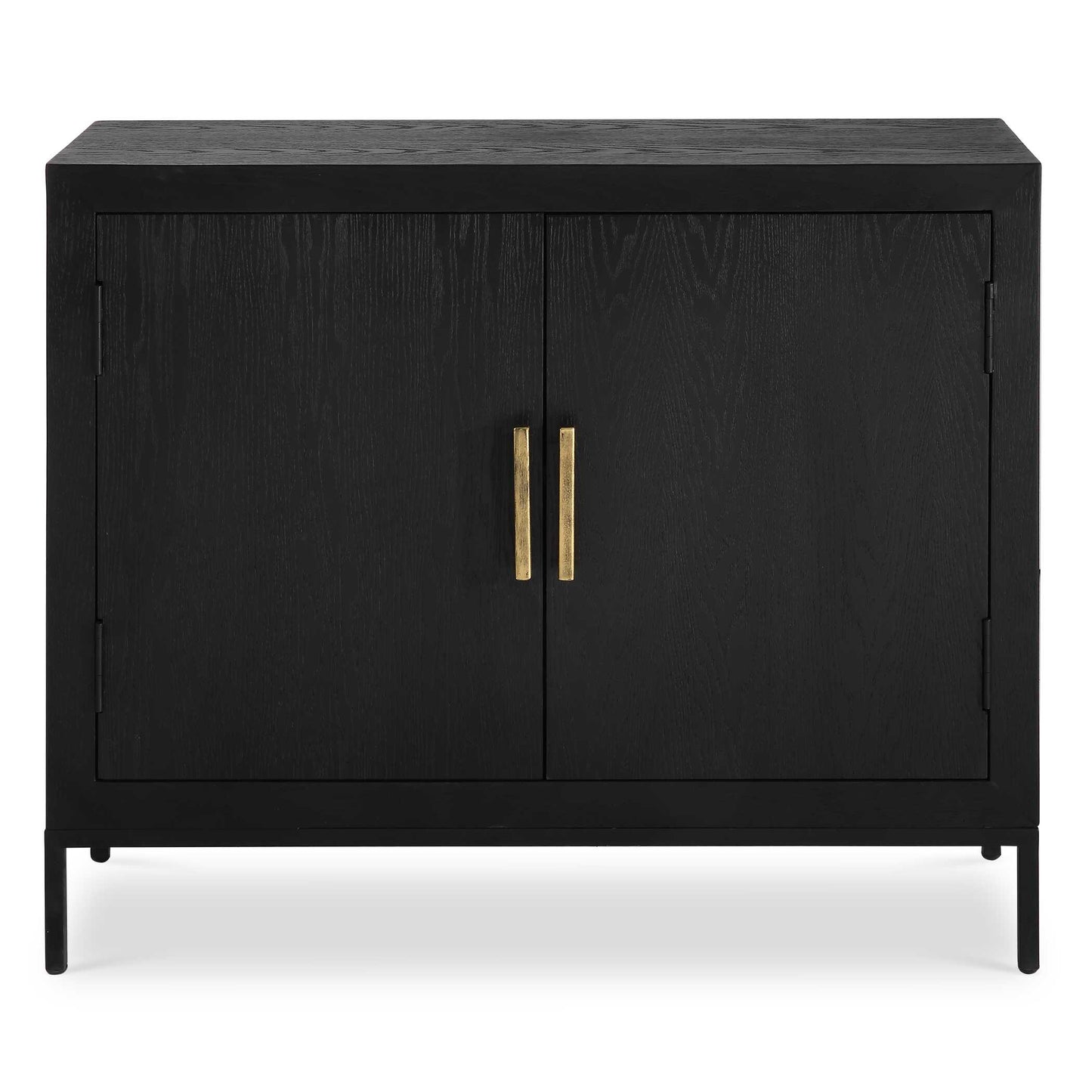 Uttermost Front Range Dark Oak 2 Door Cabinet
