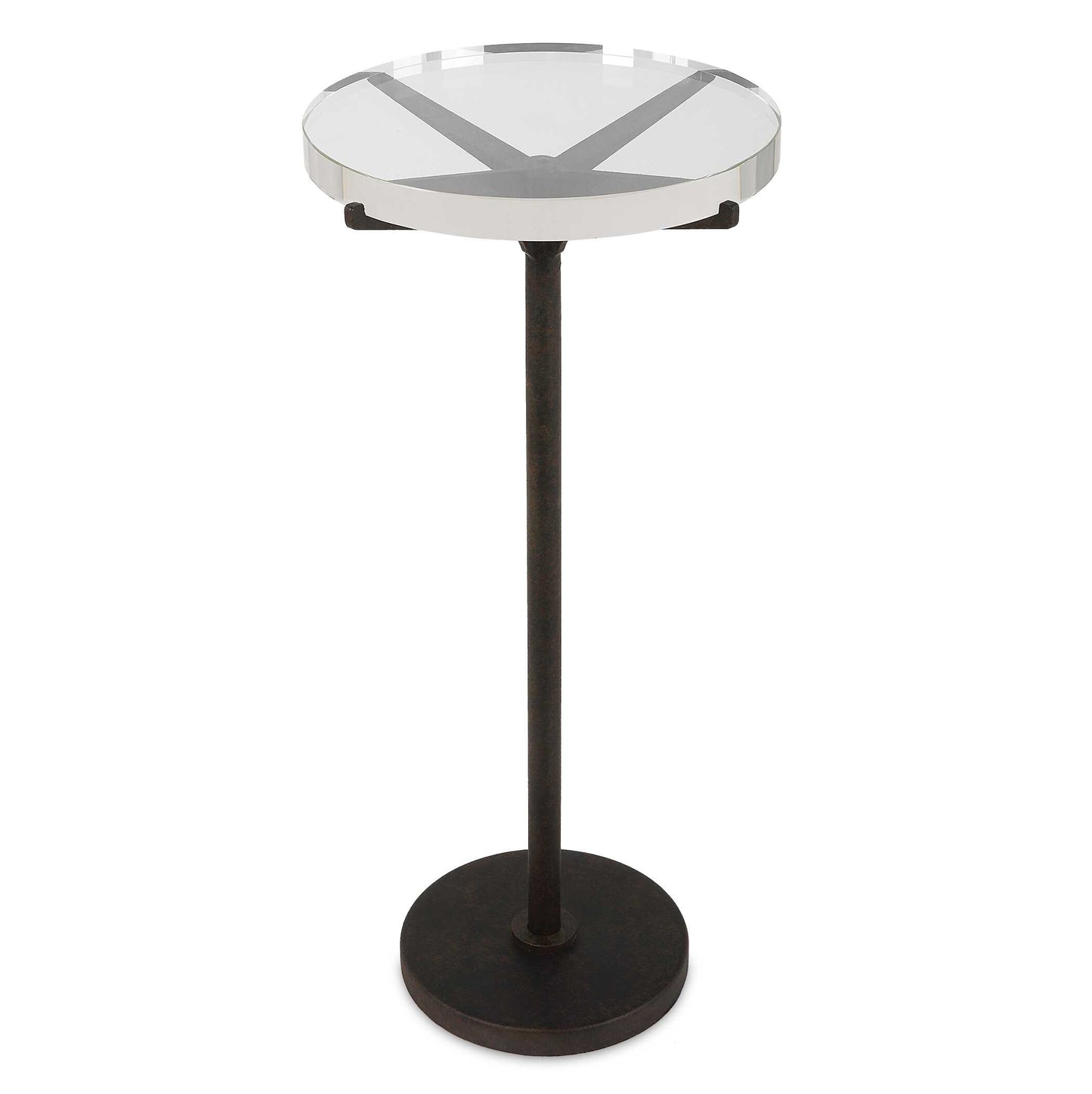 Uttermost Forge Industrial Accent Table