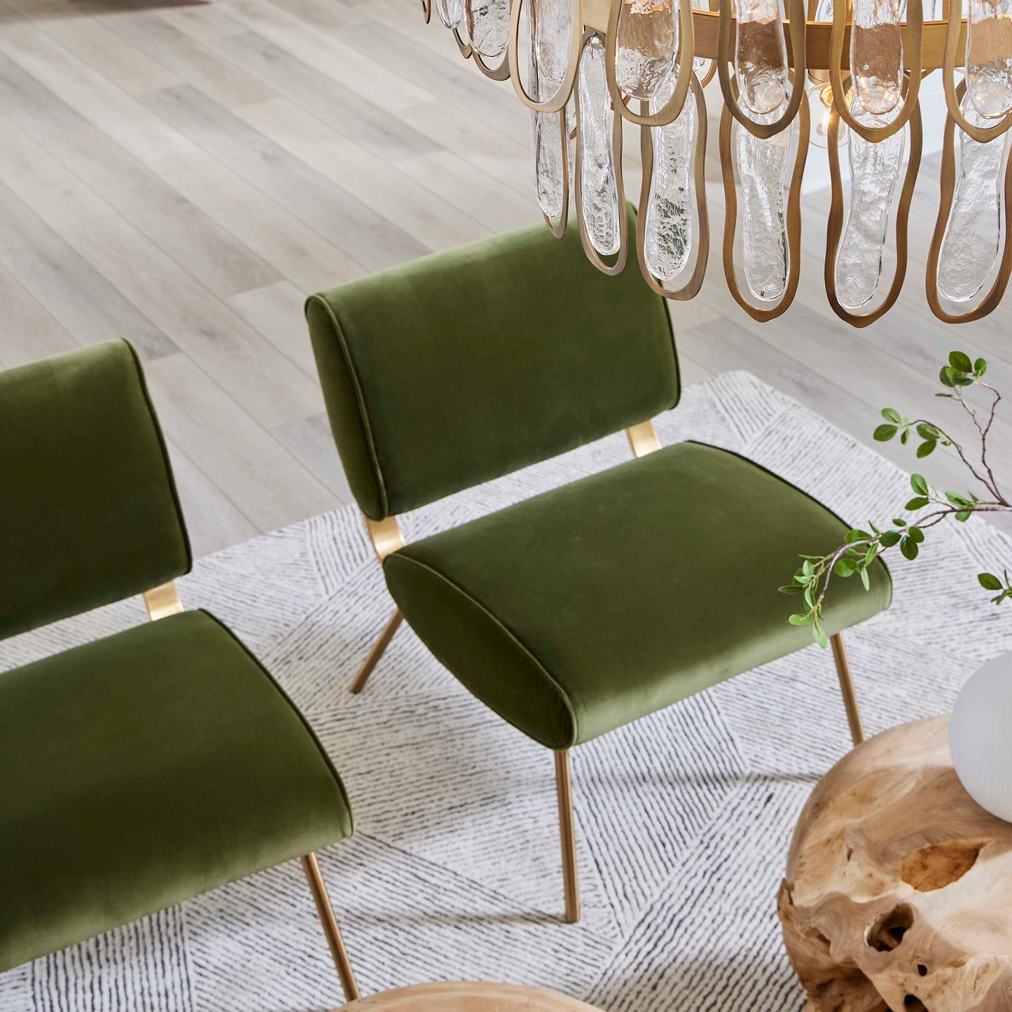 Uttermost Knoll Mid-Century Accent Chair