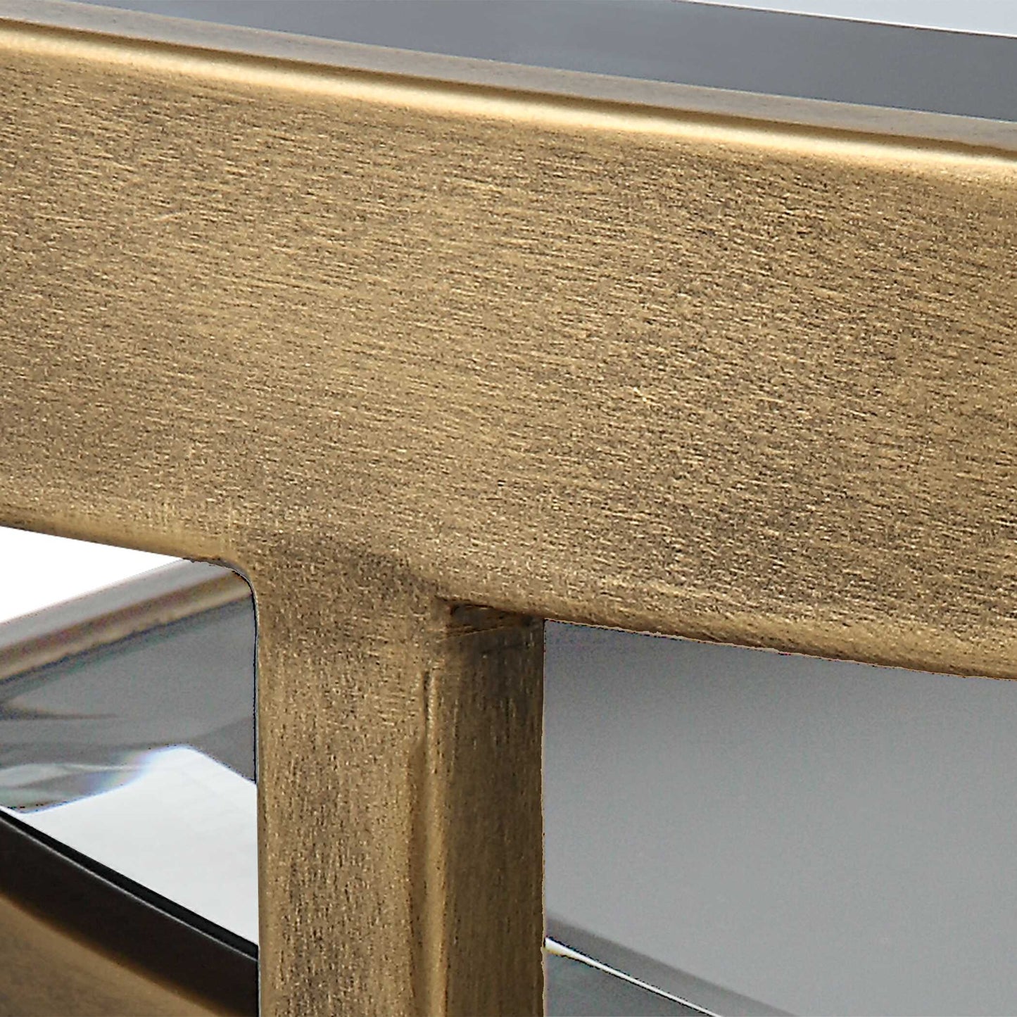 Uttermost Vista Gold Nesting Tables Set Of 2