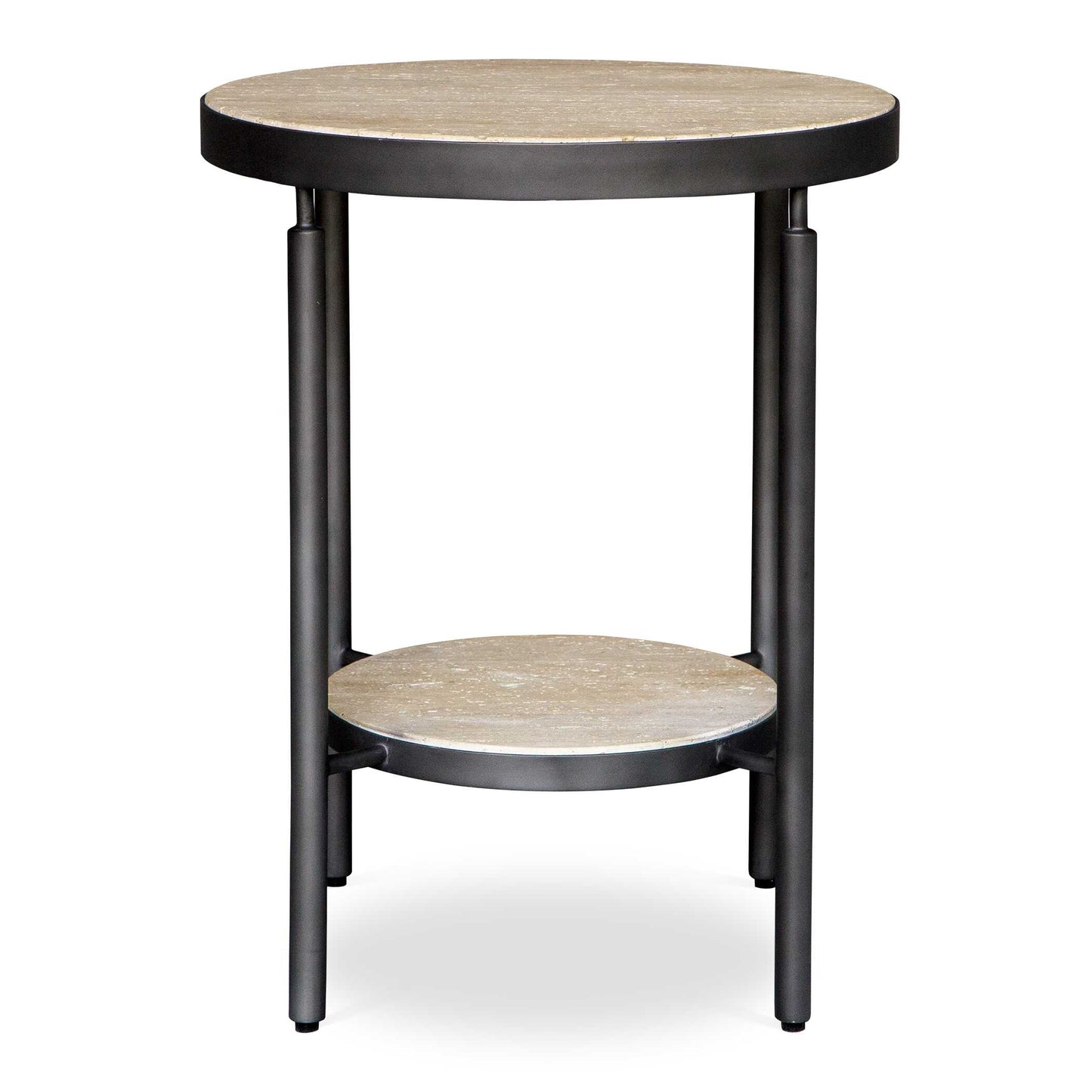Uttermost Dauntless Travertine Side Table