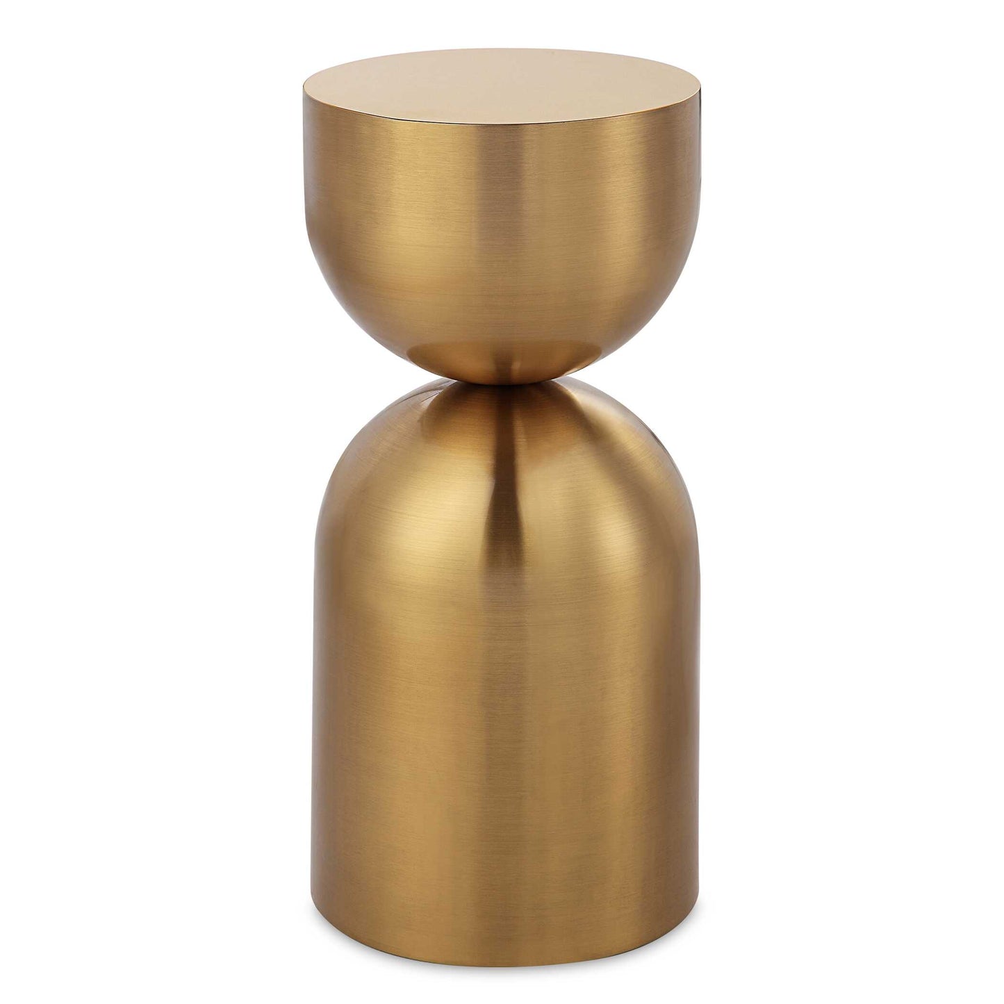 Uttermost Golden Vessel Modern Accent Table