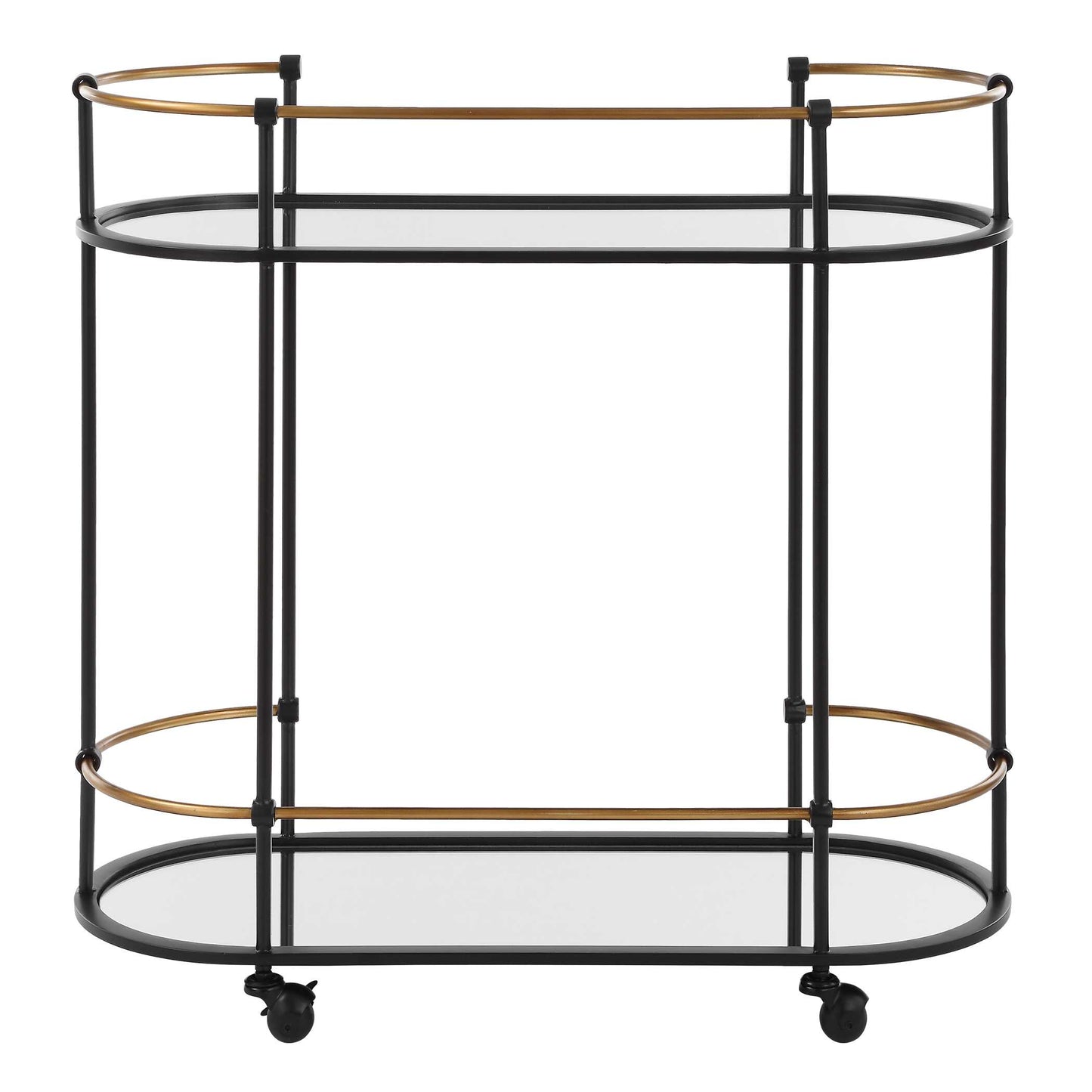 Uttermost Andre Iron Bar Cart