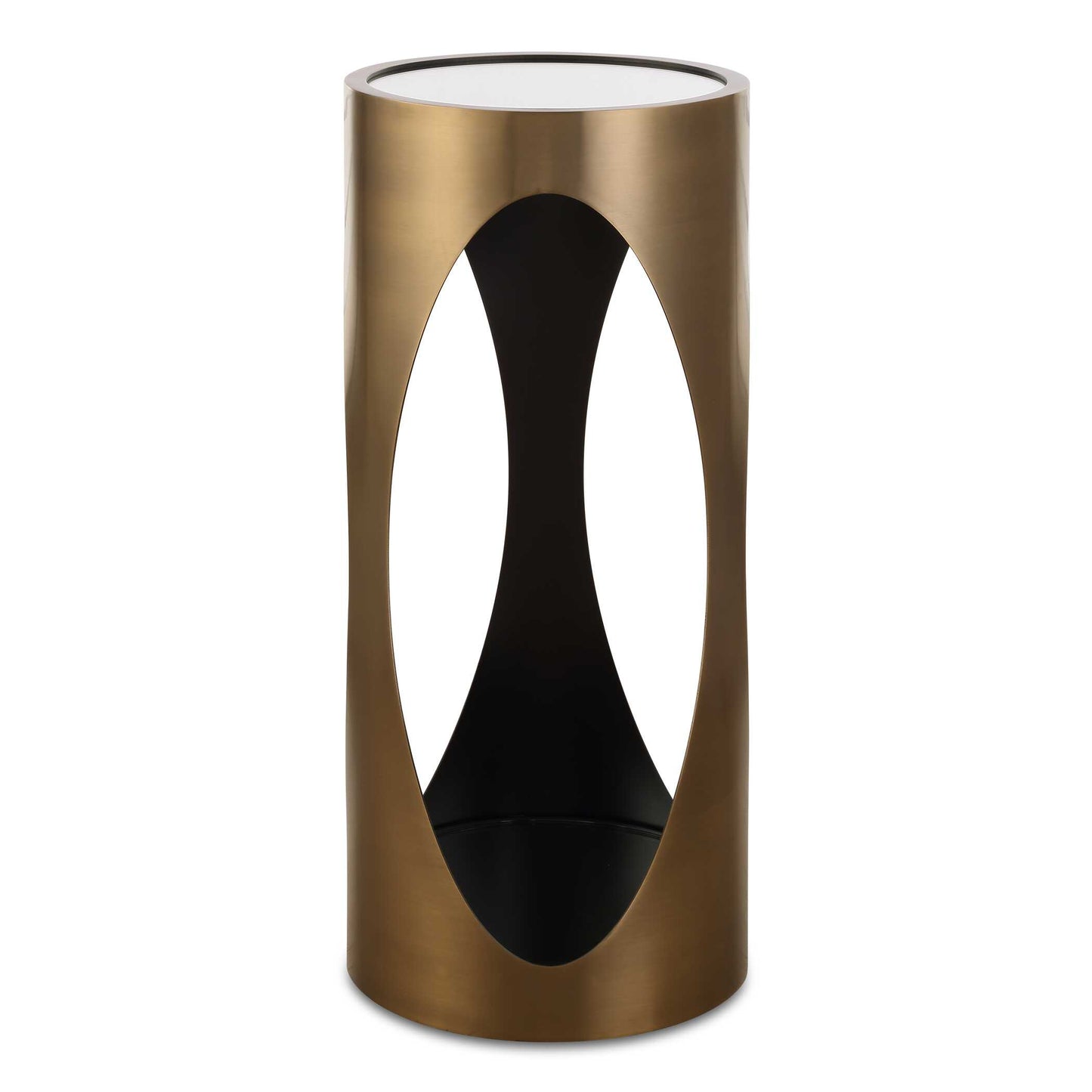Uttermost Achilles Brass Drink Table