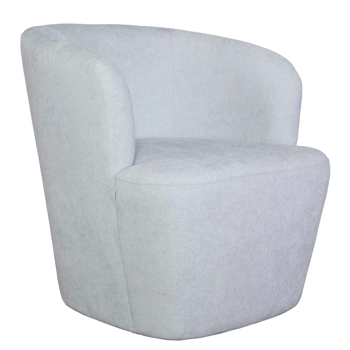 Uttermost Mist Barrel Swivel Chair