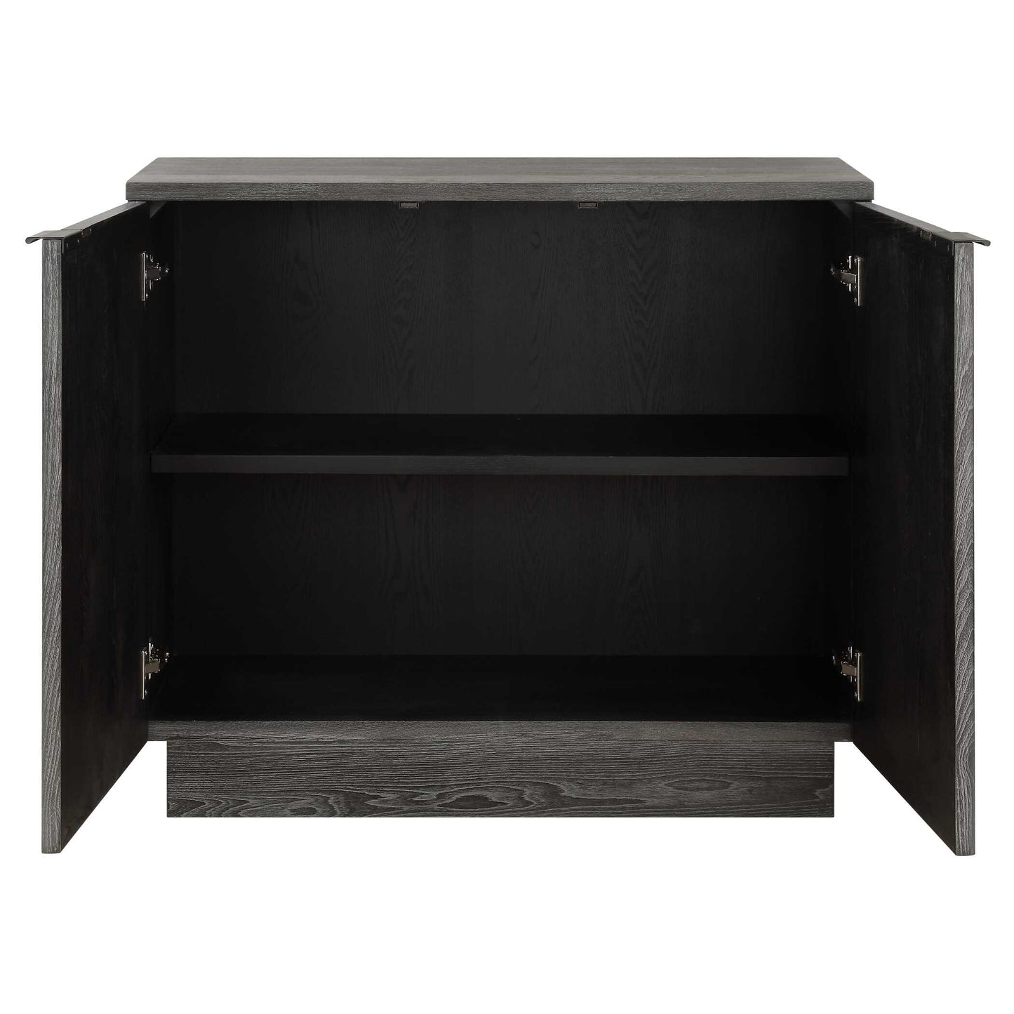 Uttermost Shelby 2 Door Ebony Stained Cabinet