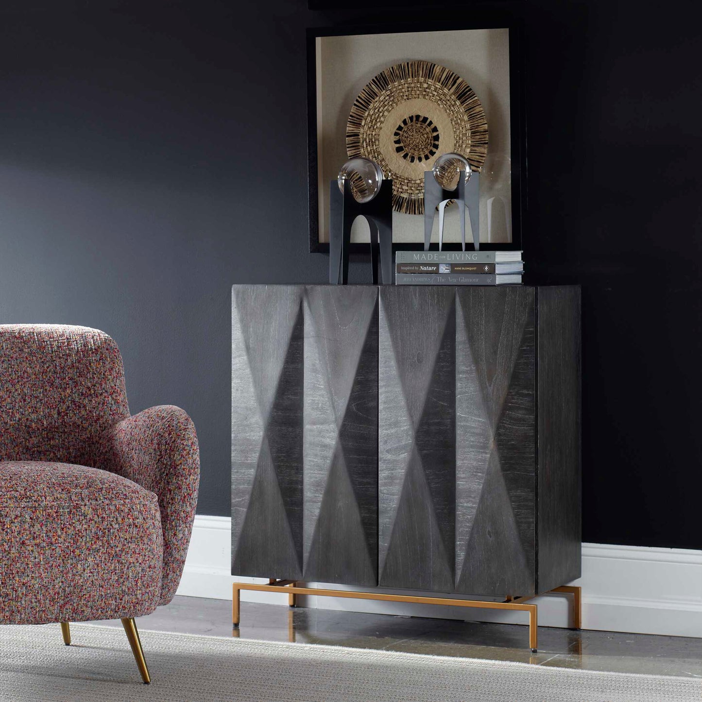 Uttermost Marico 2 Door Mindi Cabinet