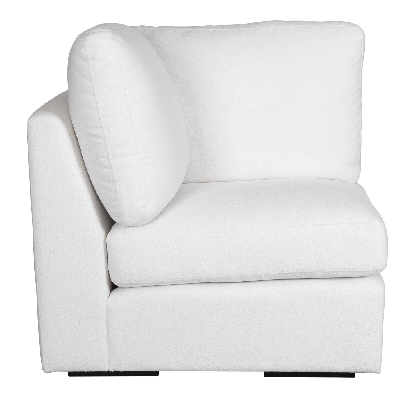 Uttermost Refuge Arctic White Corner Sofa