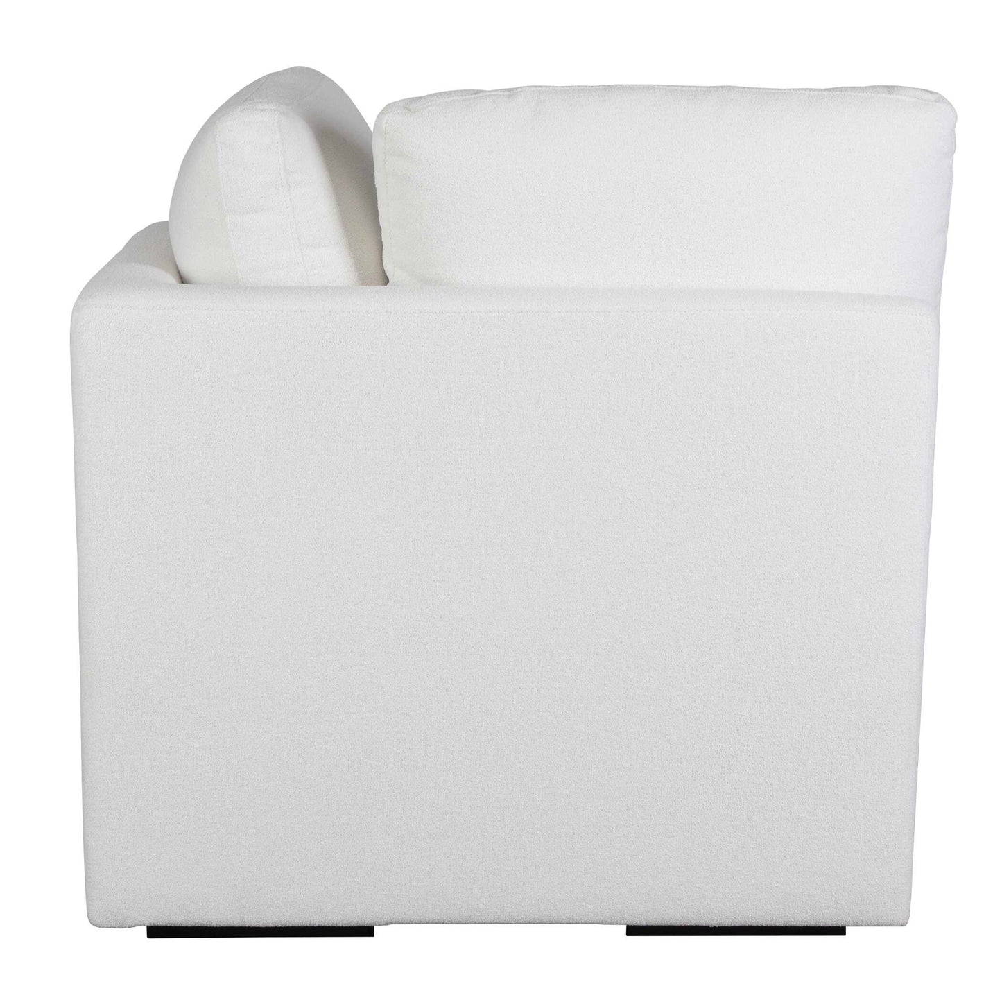 Uttermost Refuge Arctic White Corner Sofa