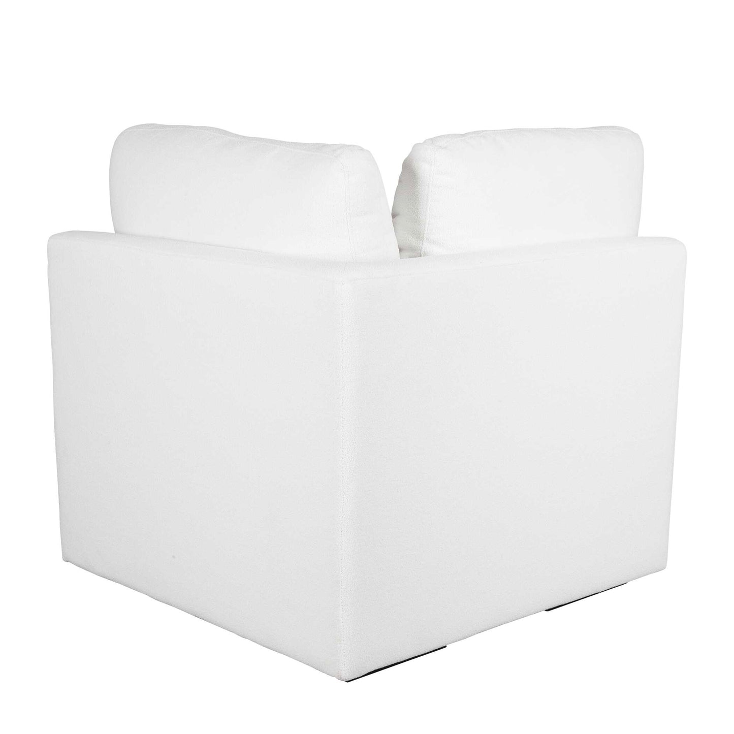 Uttermost Refuge Arctic White Corner Sofa