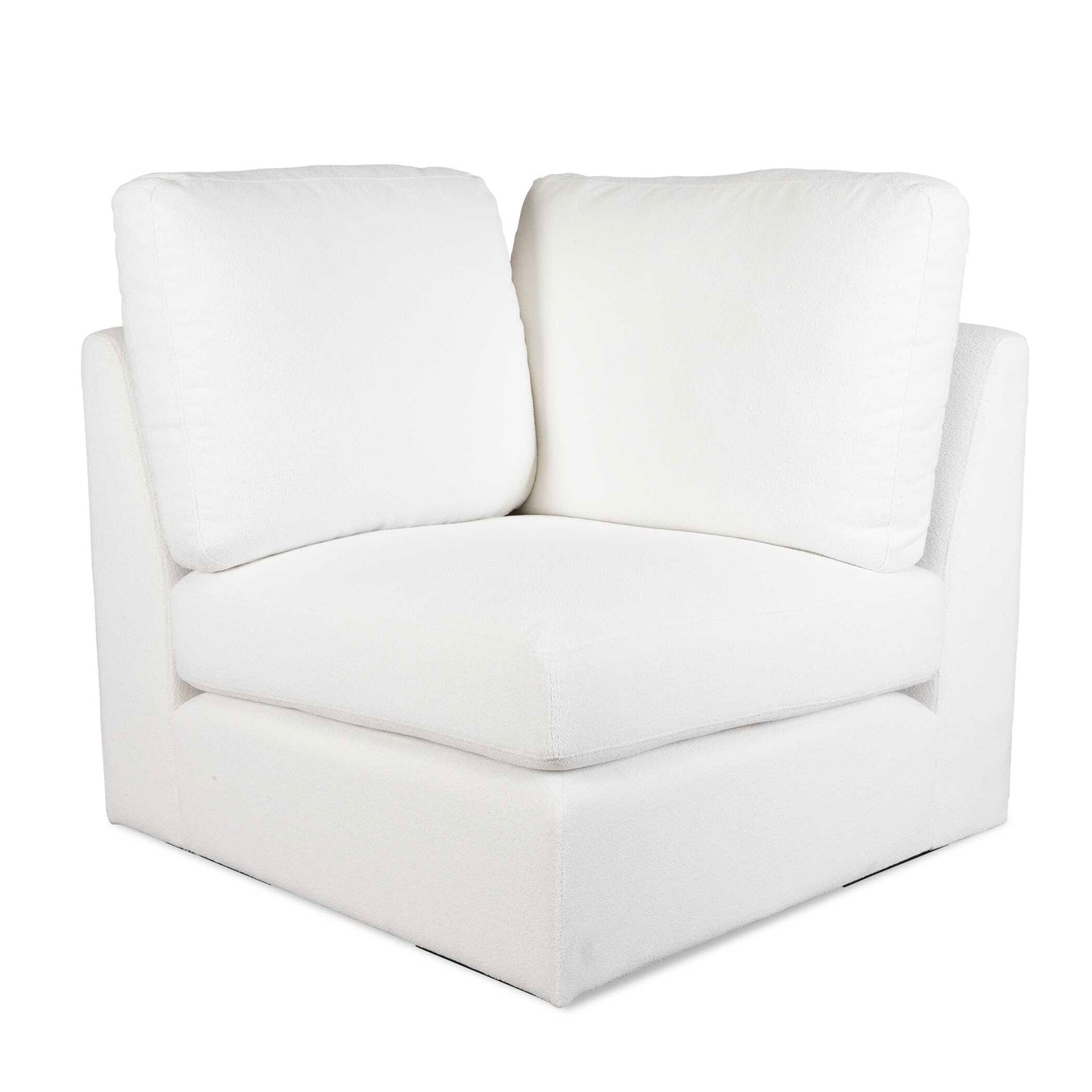 Uttermost Refuge Arctic White Corner Sofa