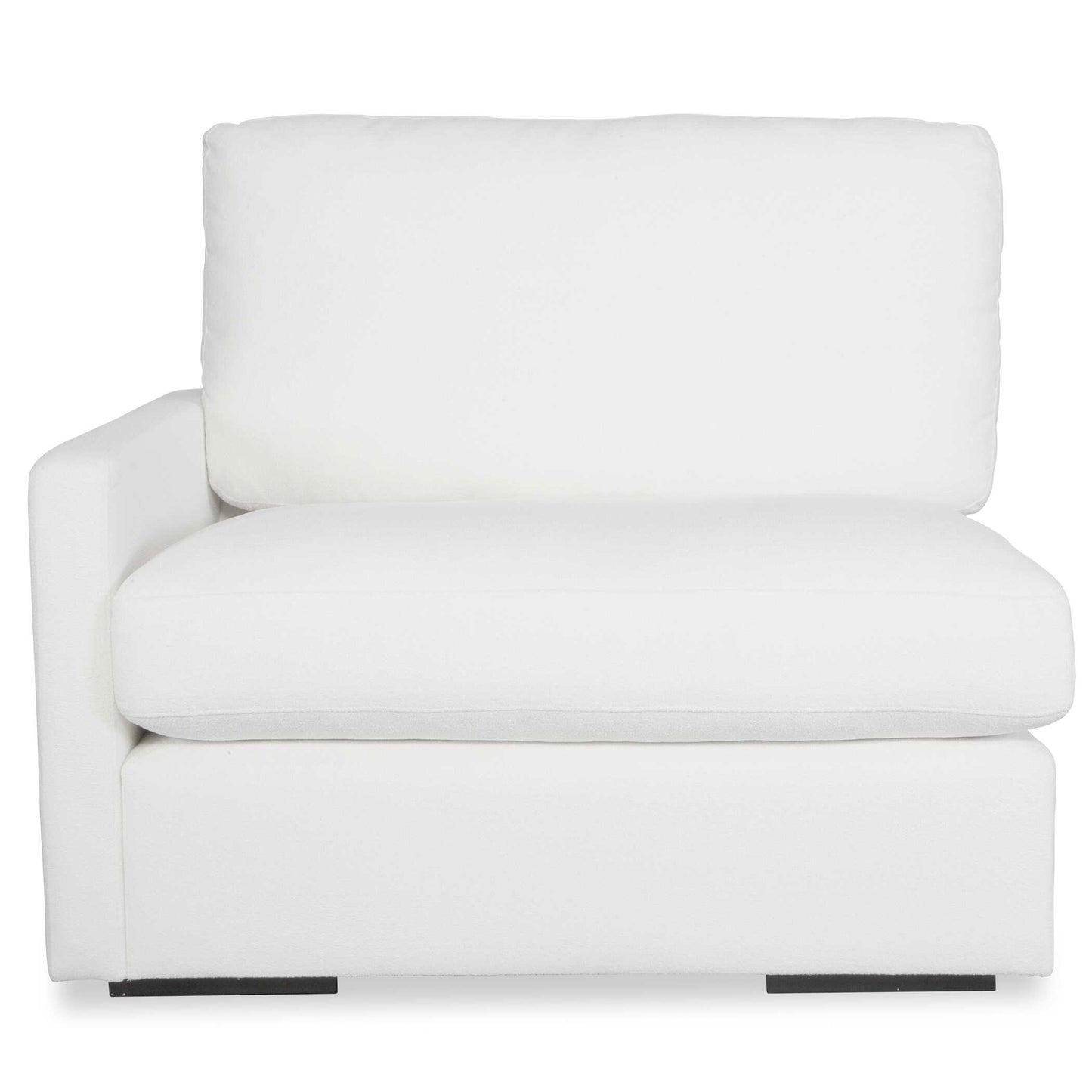 Uttermost Refuge Arctic White Left Arm Facing Sofa