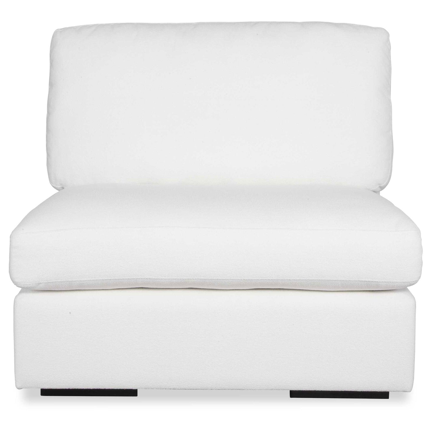 Uttermost Refuge Armless Arctic White Sofa