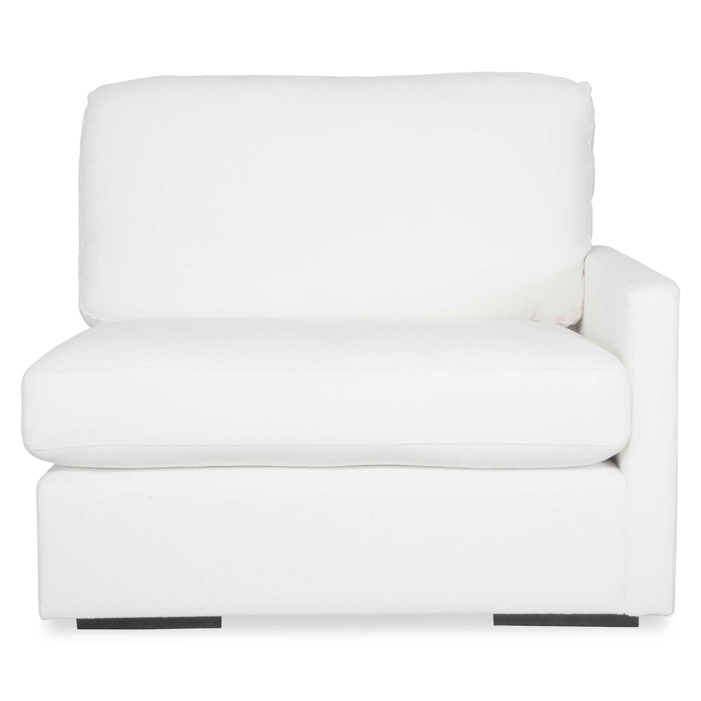 Uttermost Refuge Arctic White Right Arm Facing Sofa