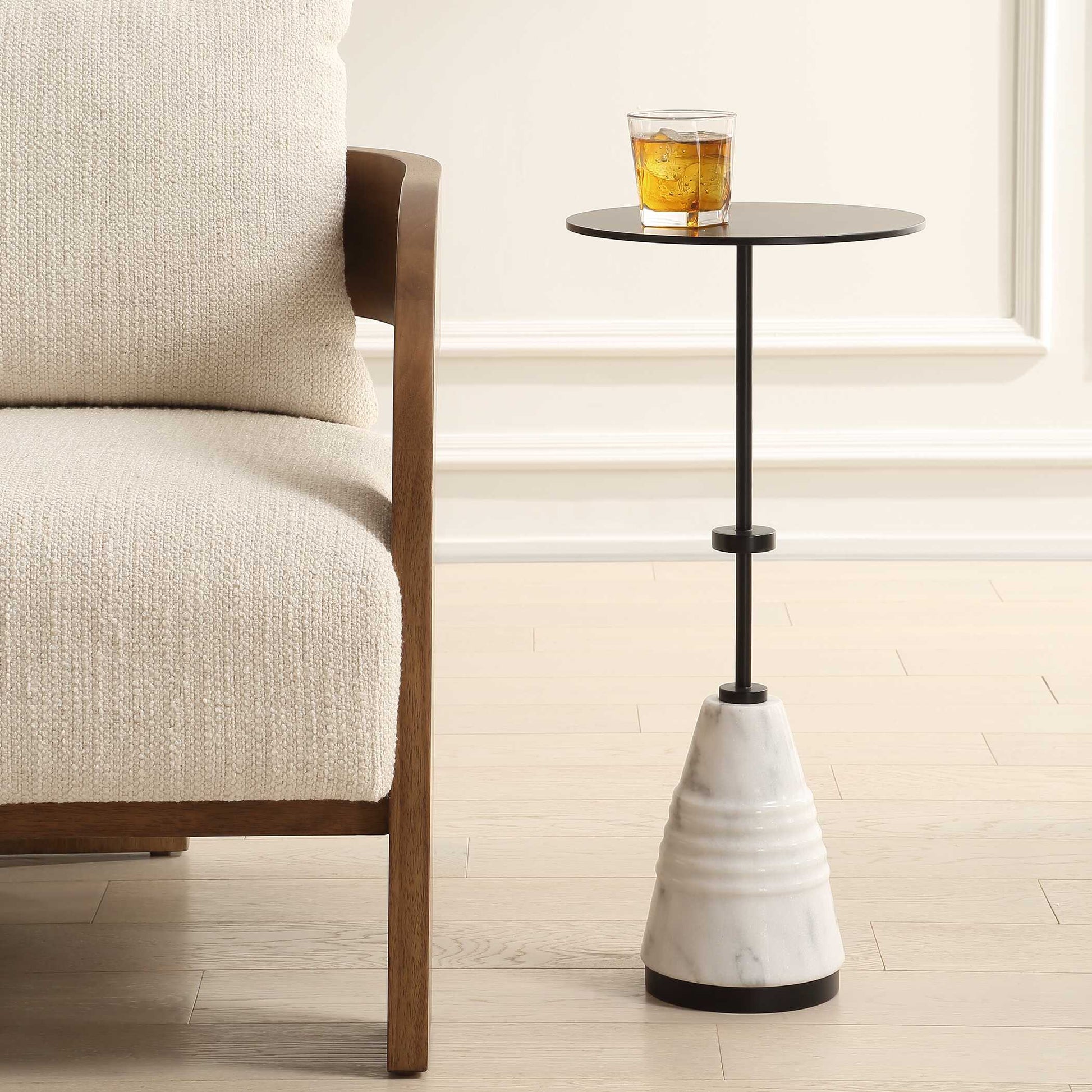 Uttermost Kincaid Metal Drink Table
