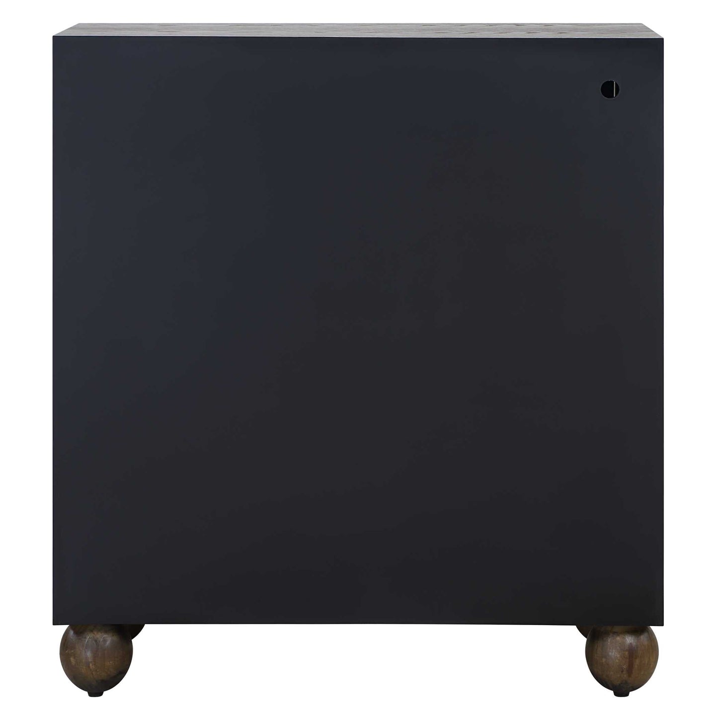 Uttermost Mayenne 2 Door Oak Wood Cabinet