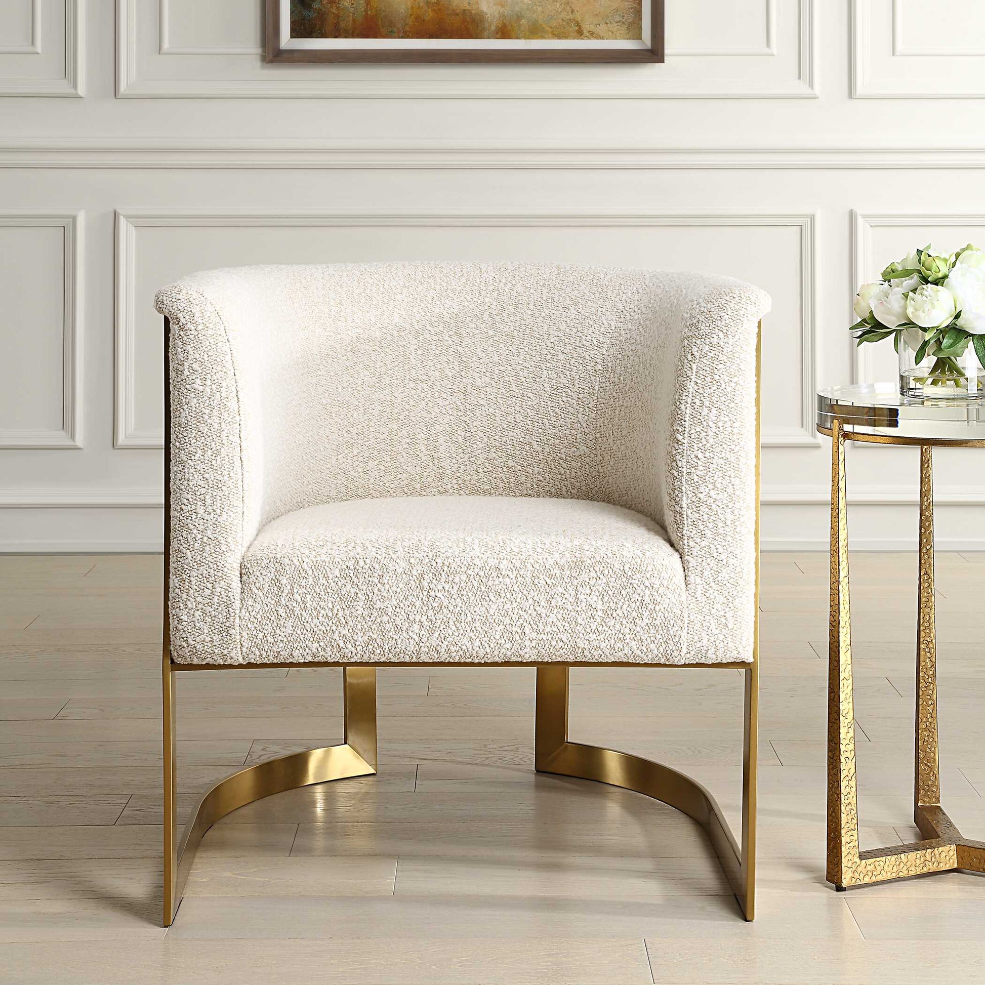 Uttermost Bellina Plush Barrel Chair