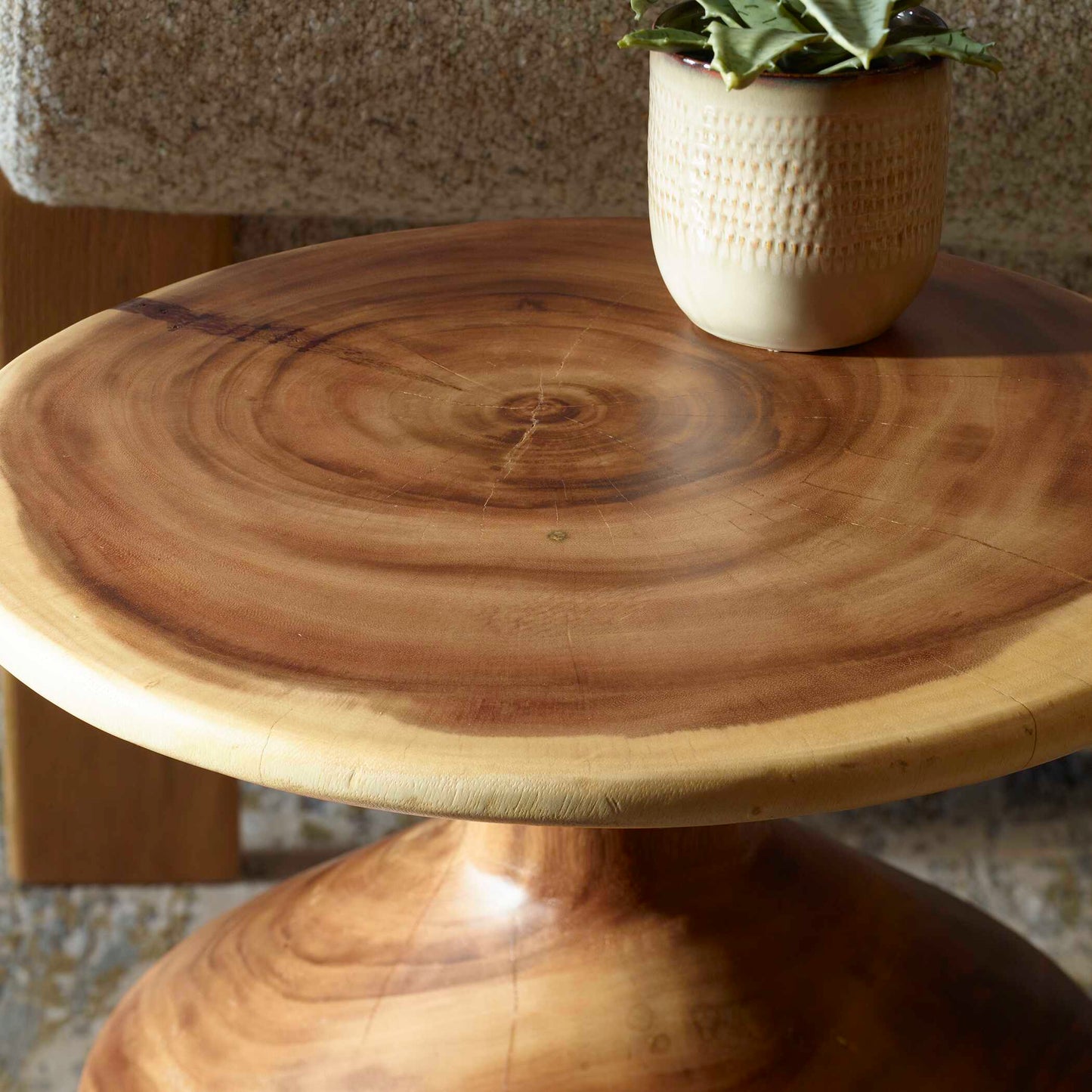 Uttermost Lynx Hourglass Accent Table