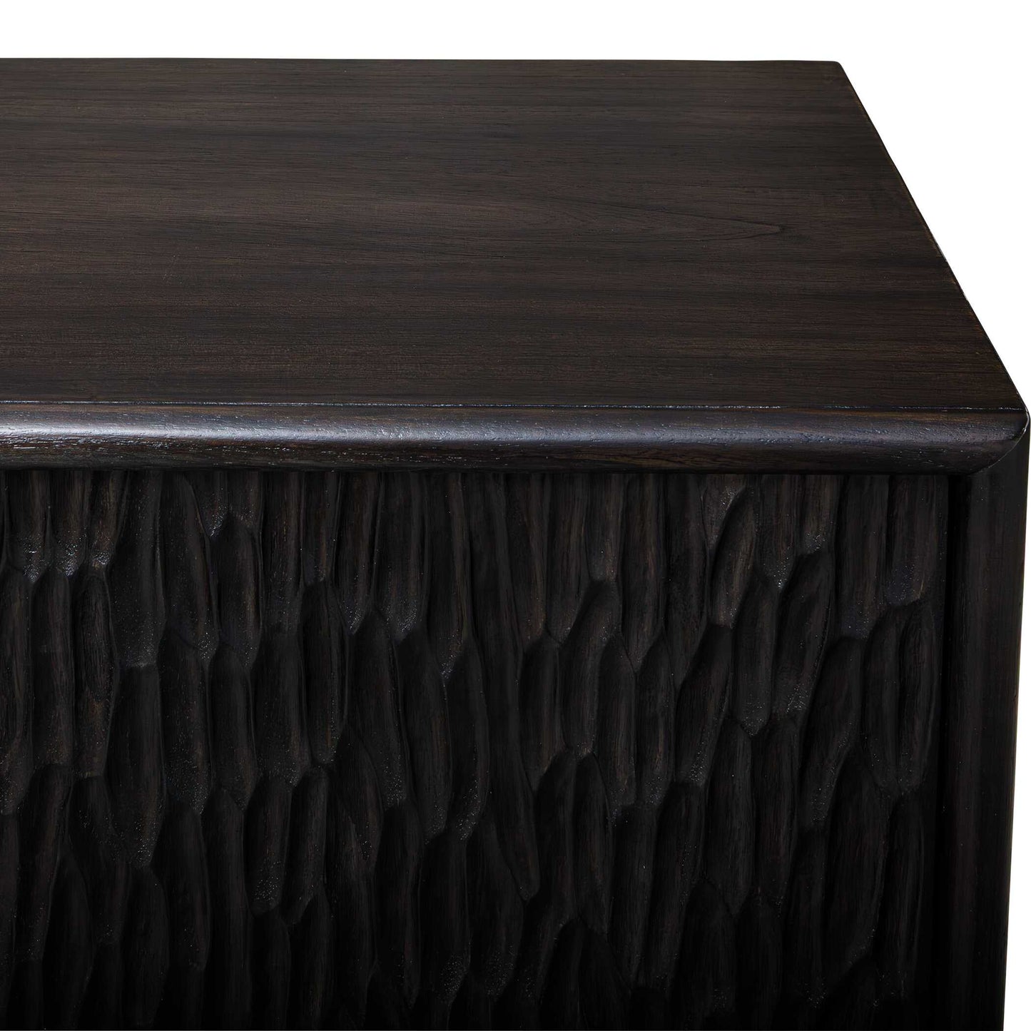 Uttermost Stevenson Chiseled 4 Door Cabinet