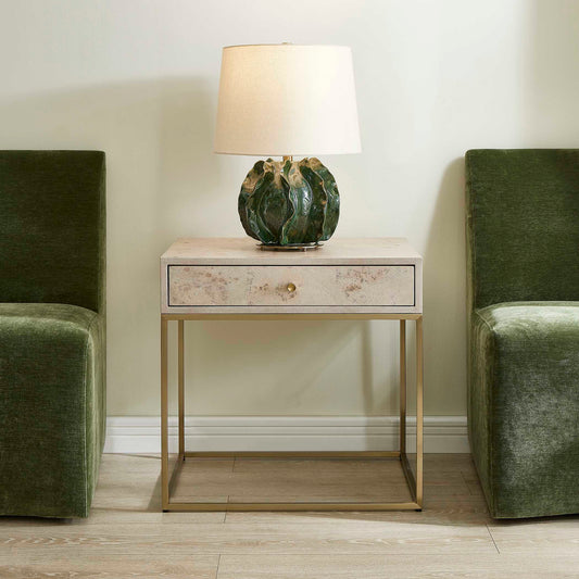 Uttermost Pembrook Light Washed Side Table